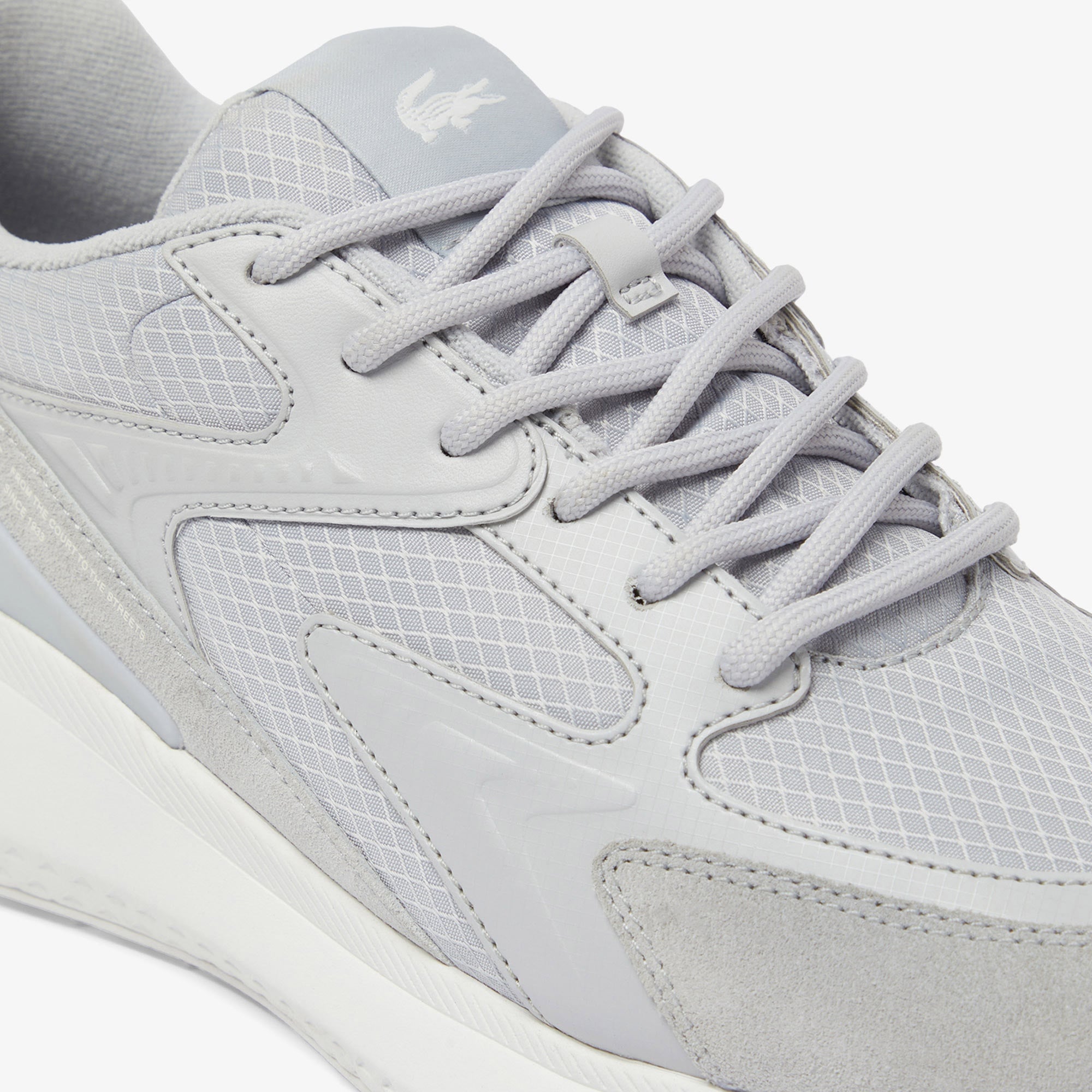 Lacoste L003 Evo Erkek Gri Sneaker