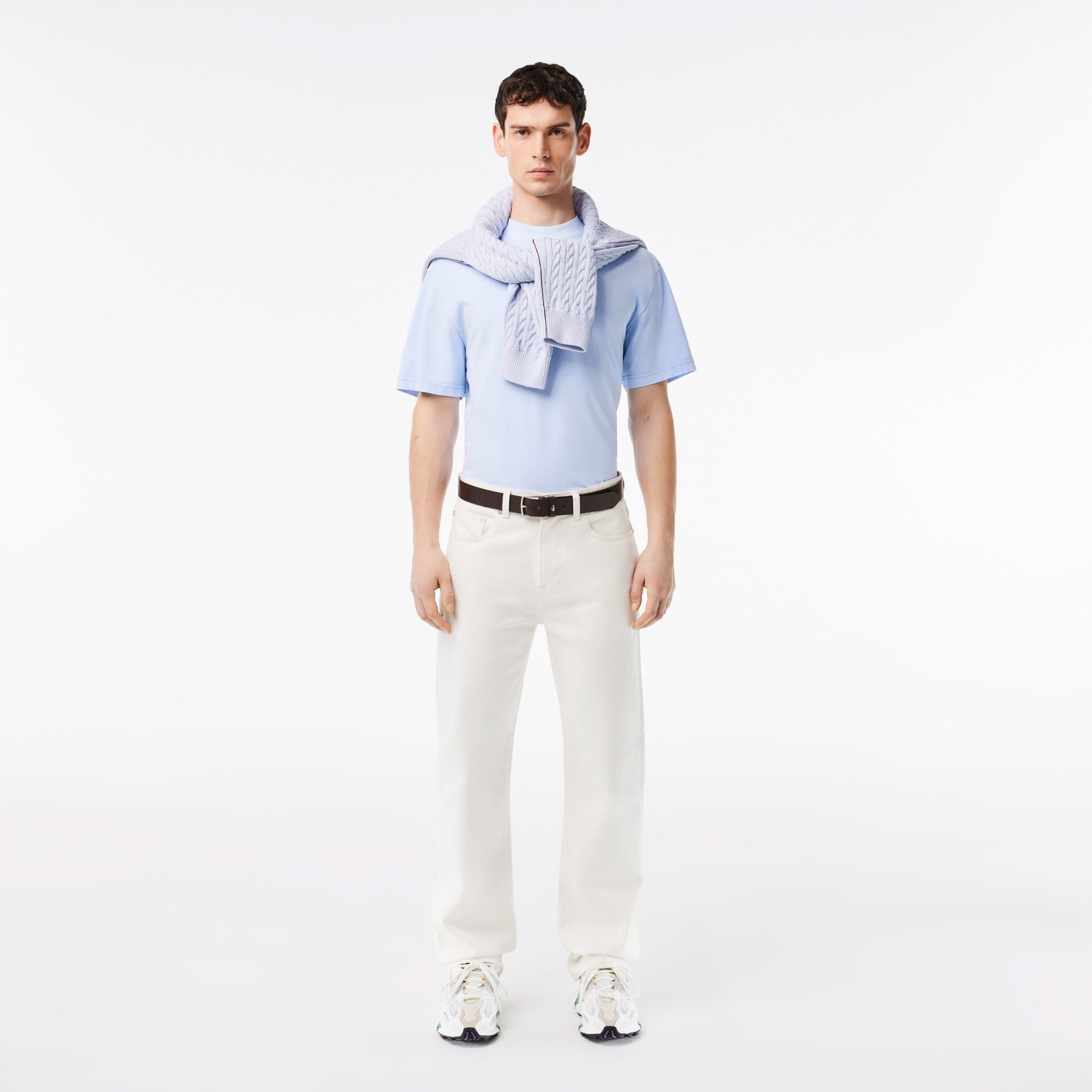 Elegance  Erkek Deri Kahverengi Kemer