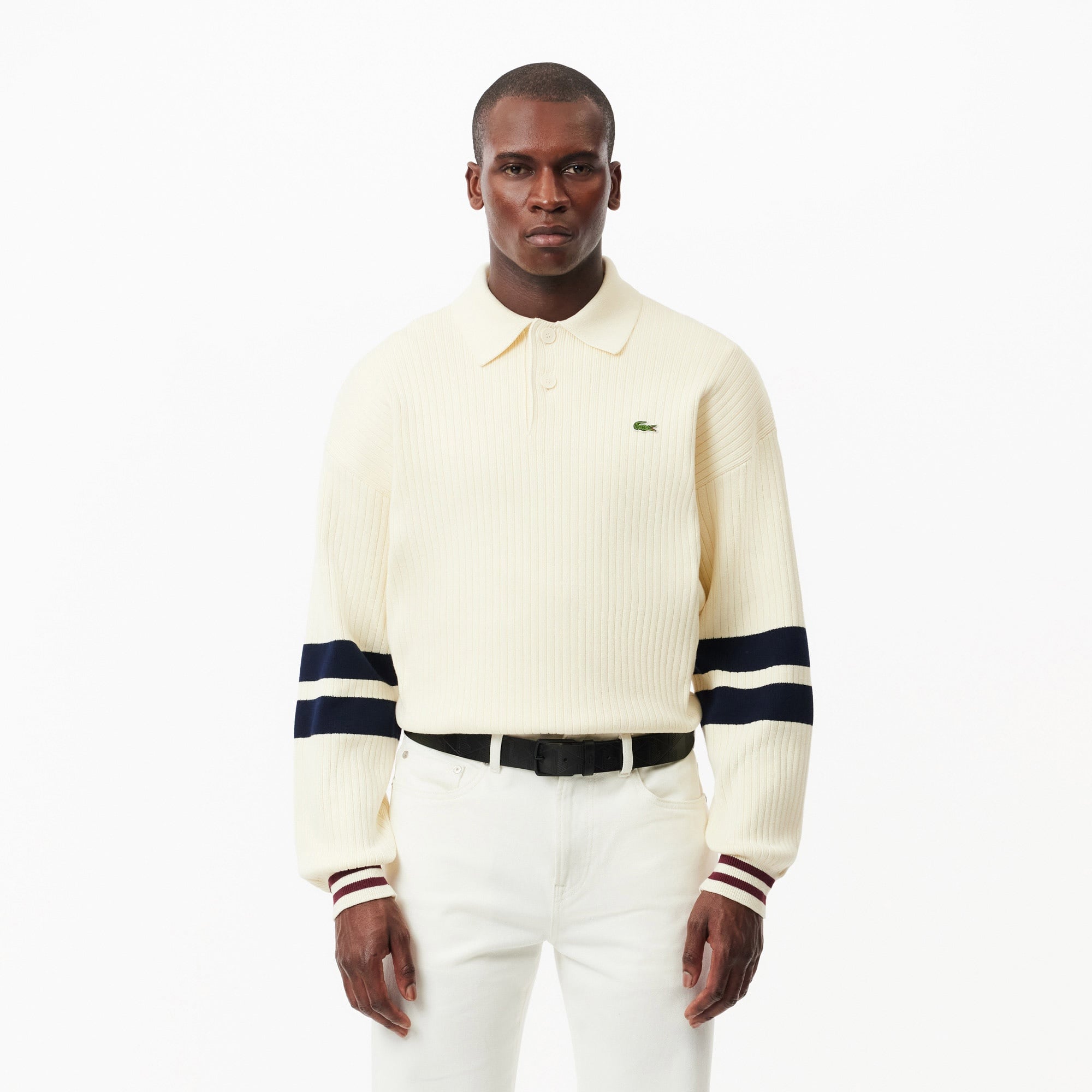 Erkek Monogram Siyah Kemer