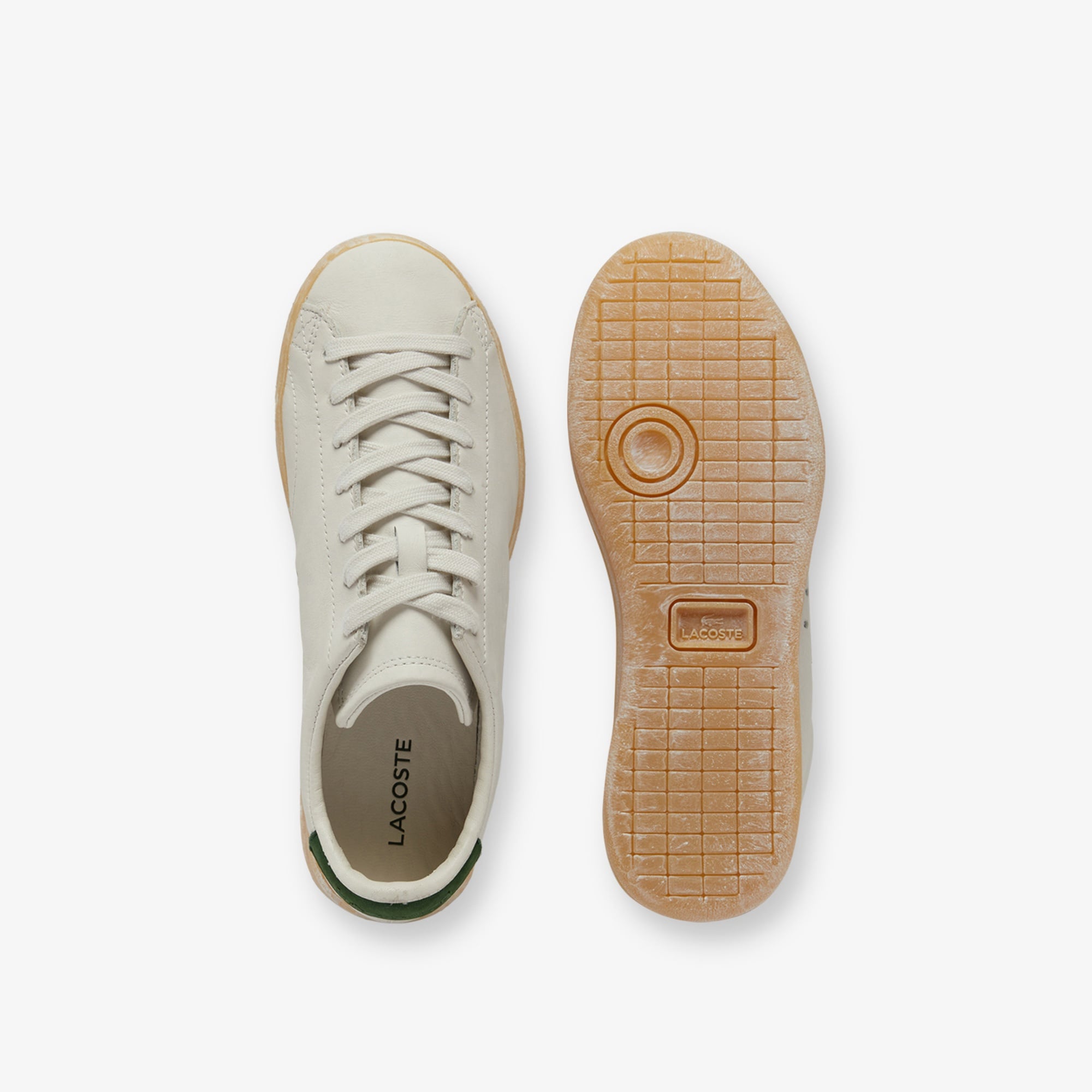 Lacoste Carnaby Set Kadın Krem Sneaker