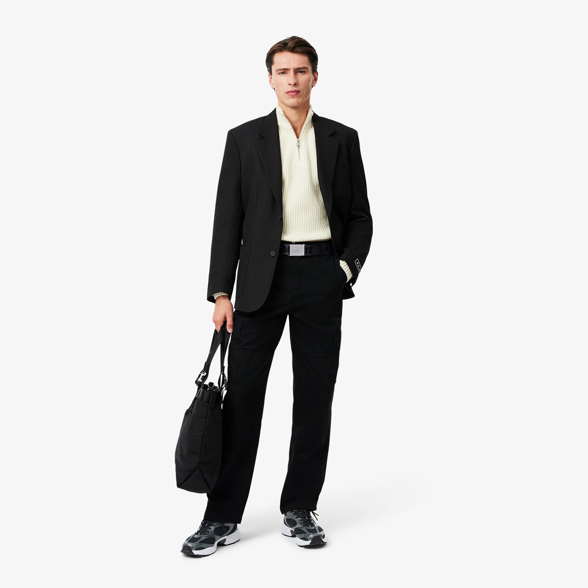 Lacoste Casual Erkek Siyah Kemer