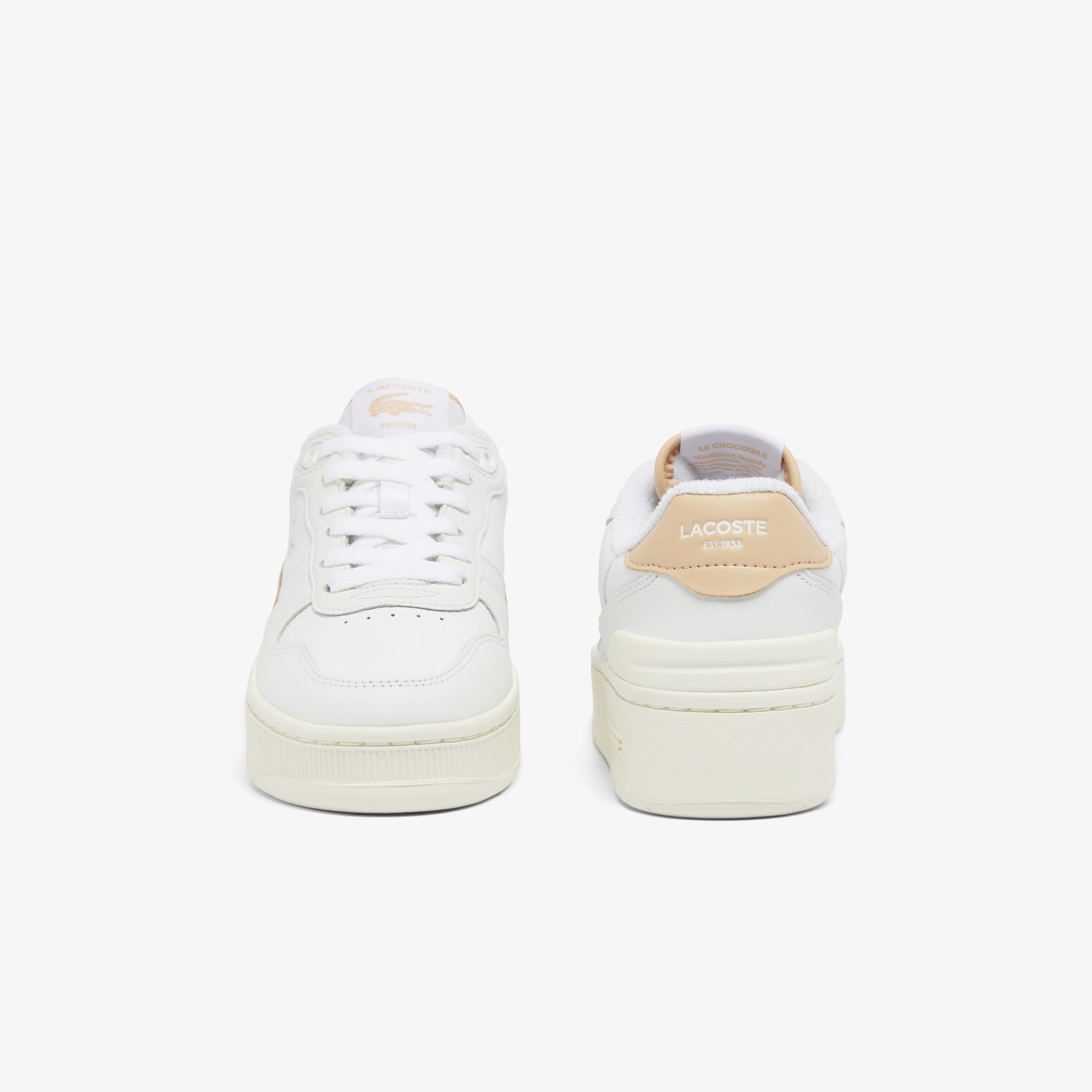 Lacoste T-Clip Platform Kadın Beyaz Sneaker