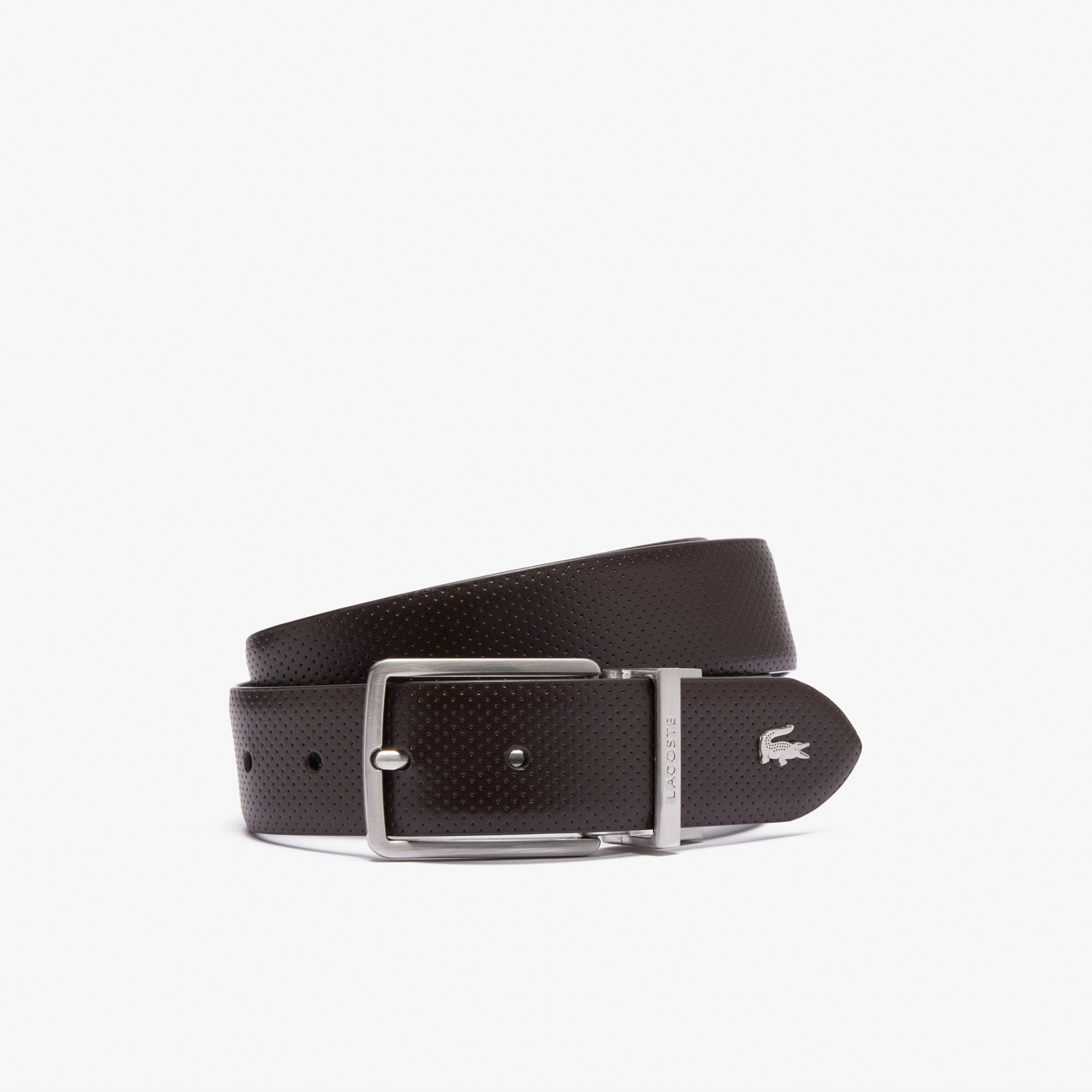 Elegance Erkek Çift Taraflı Deri Kahverengi Kemer