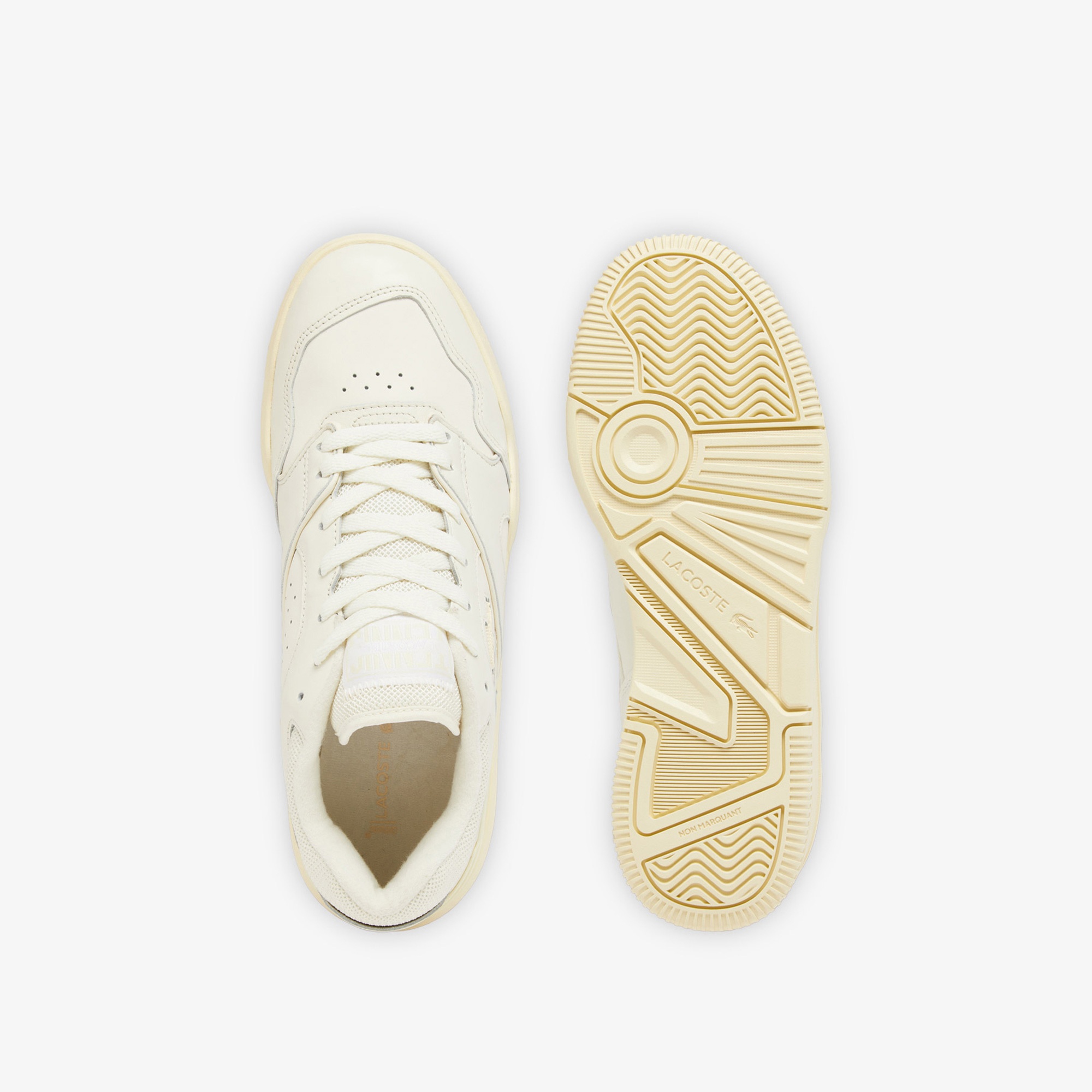 Lacoste Lineshot Erkek Krem Sneaker