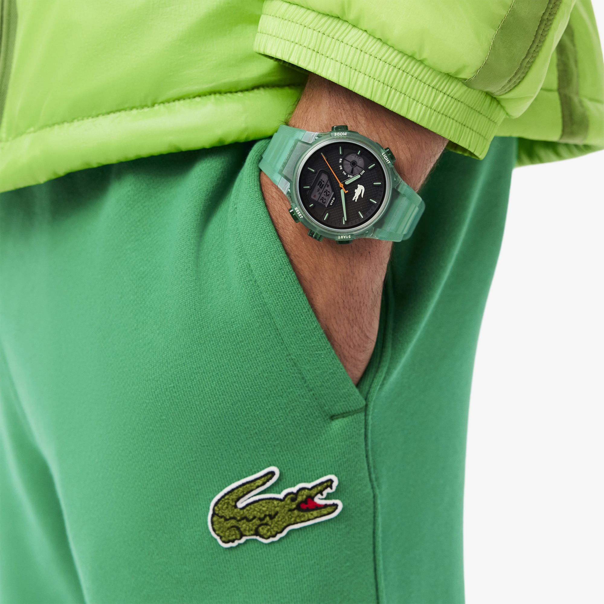 Erkek LC33 Yeşil Saat