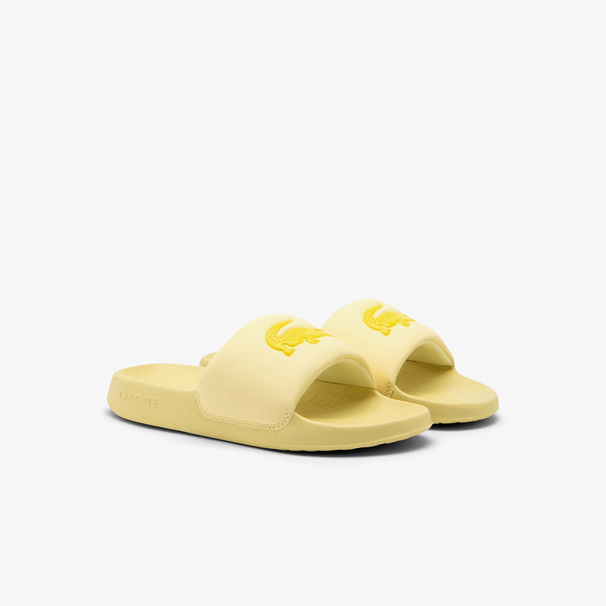 Lacoste Serve Slide Kadın Sarı Terlik