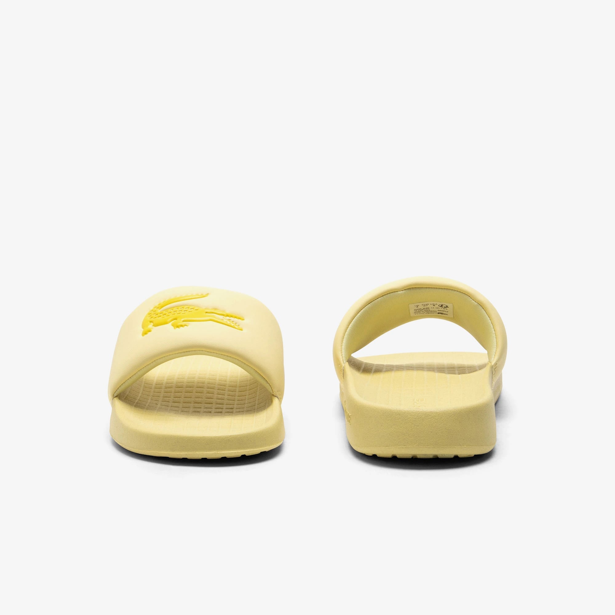 Lacoste Serve Slide Kadın Sarı Terlik