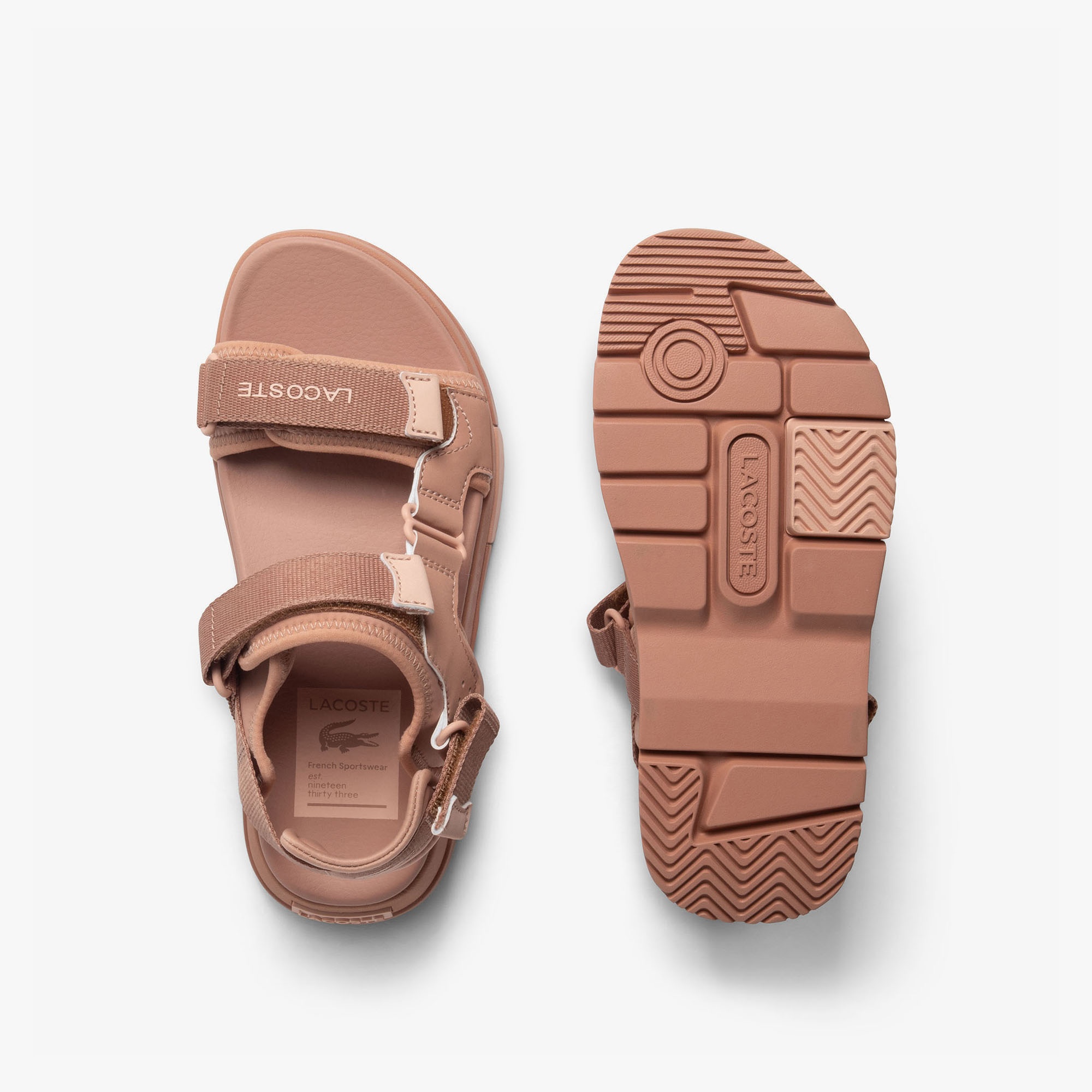 Lacoste Suruga Premium Kadın Kahverengi Sandalet