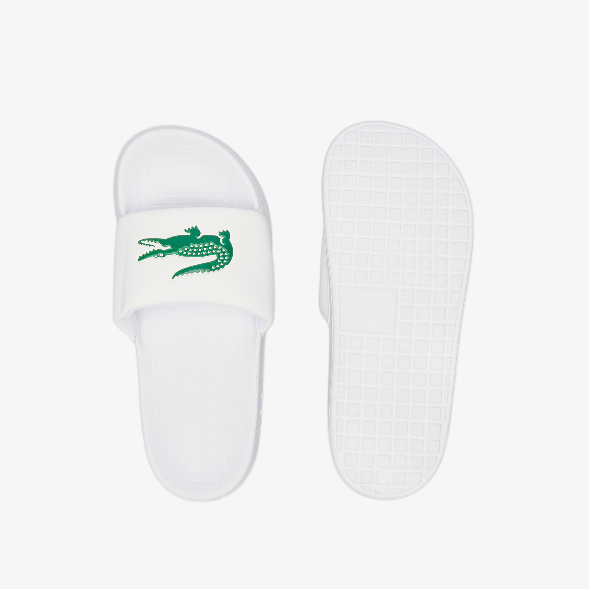 Lacoste Beyaz Lacoste Serve Slide Erkek Terlik