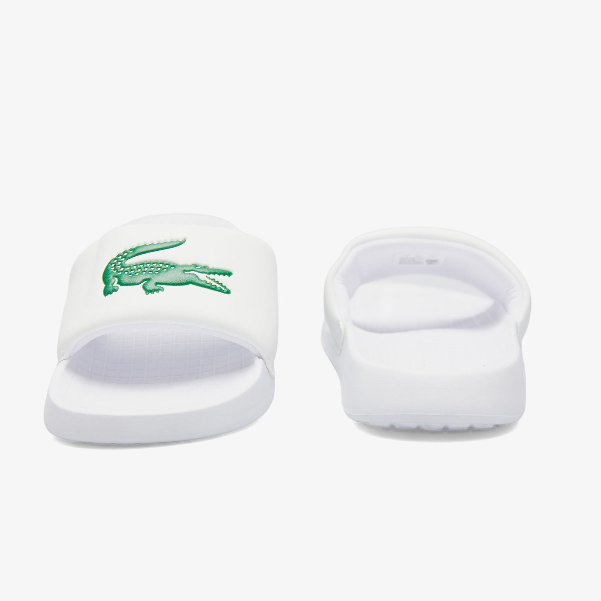 Lacoste Beyaz Lacoste Serve Slide Erkek Terlik