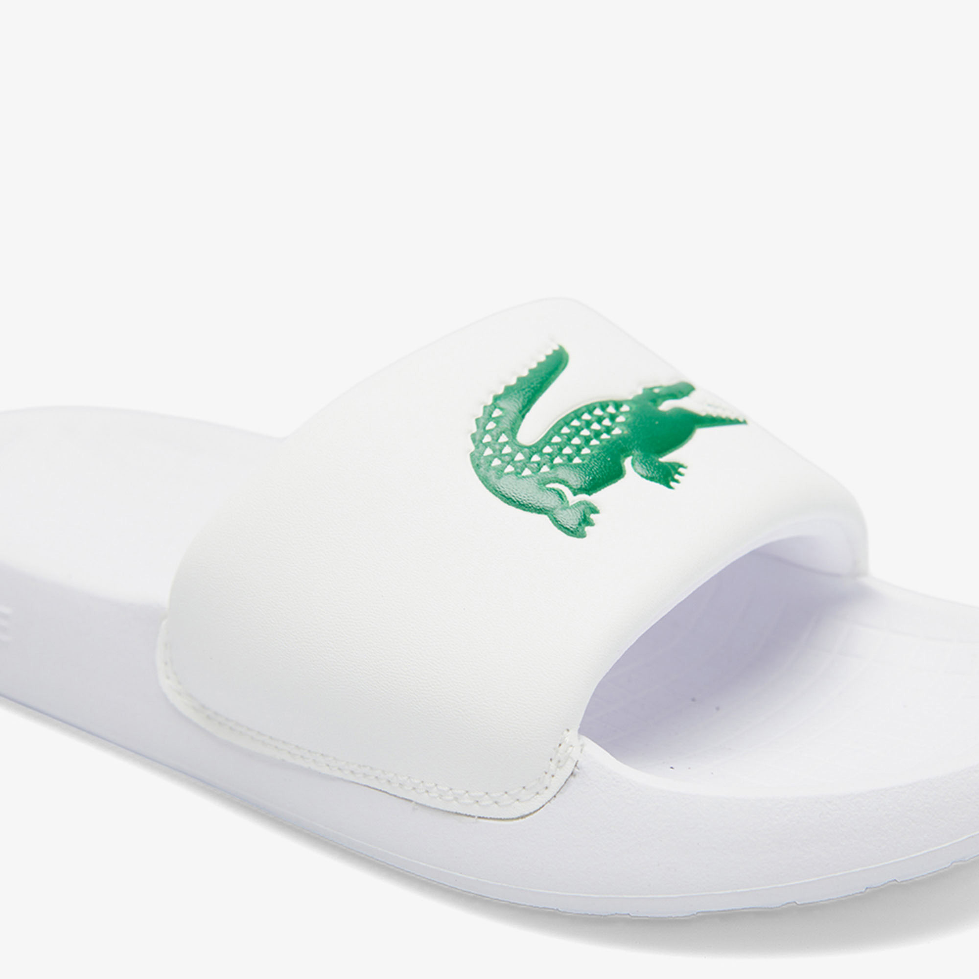 Lacoste Beyaz Lacoste Serve Slide Erkek Terlik