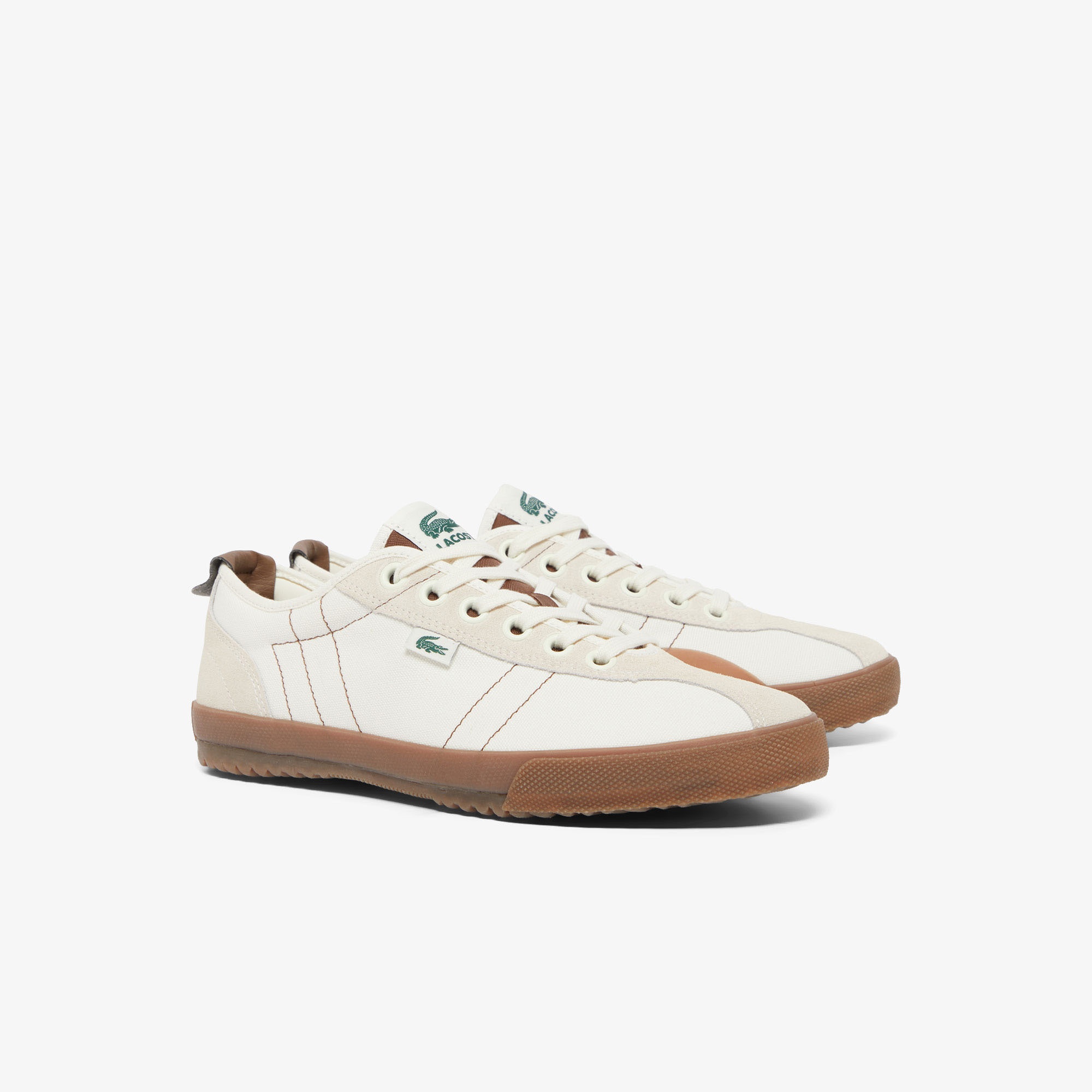 Lacoste Backslam Erkek Krem Sneaker