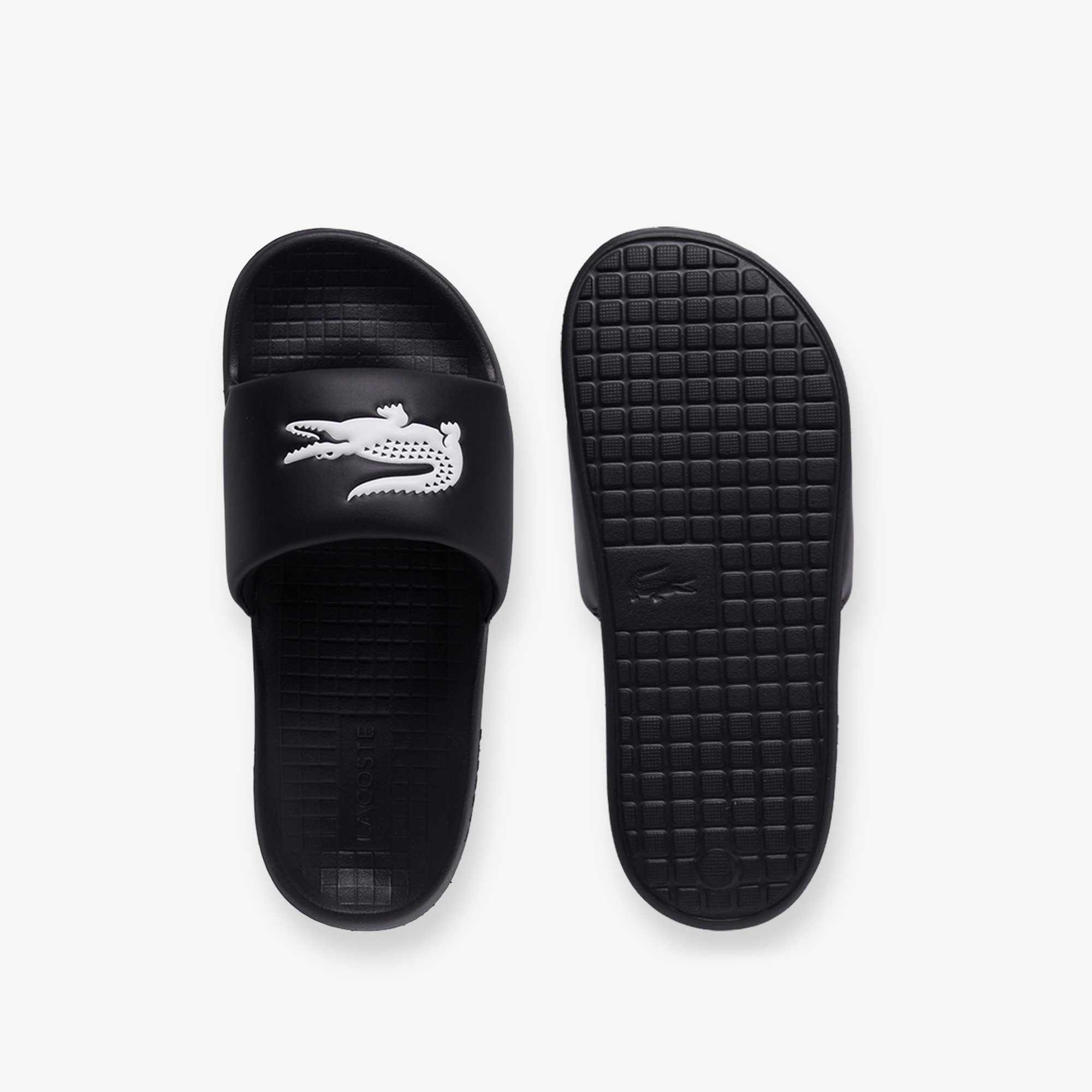 Lacoste Serve Slide Kadın Siyah Terlik