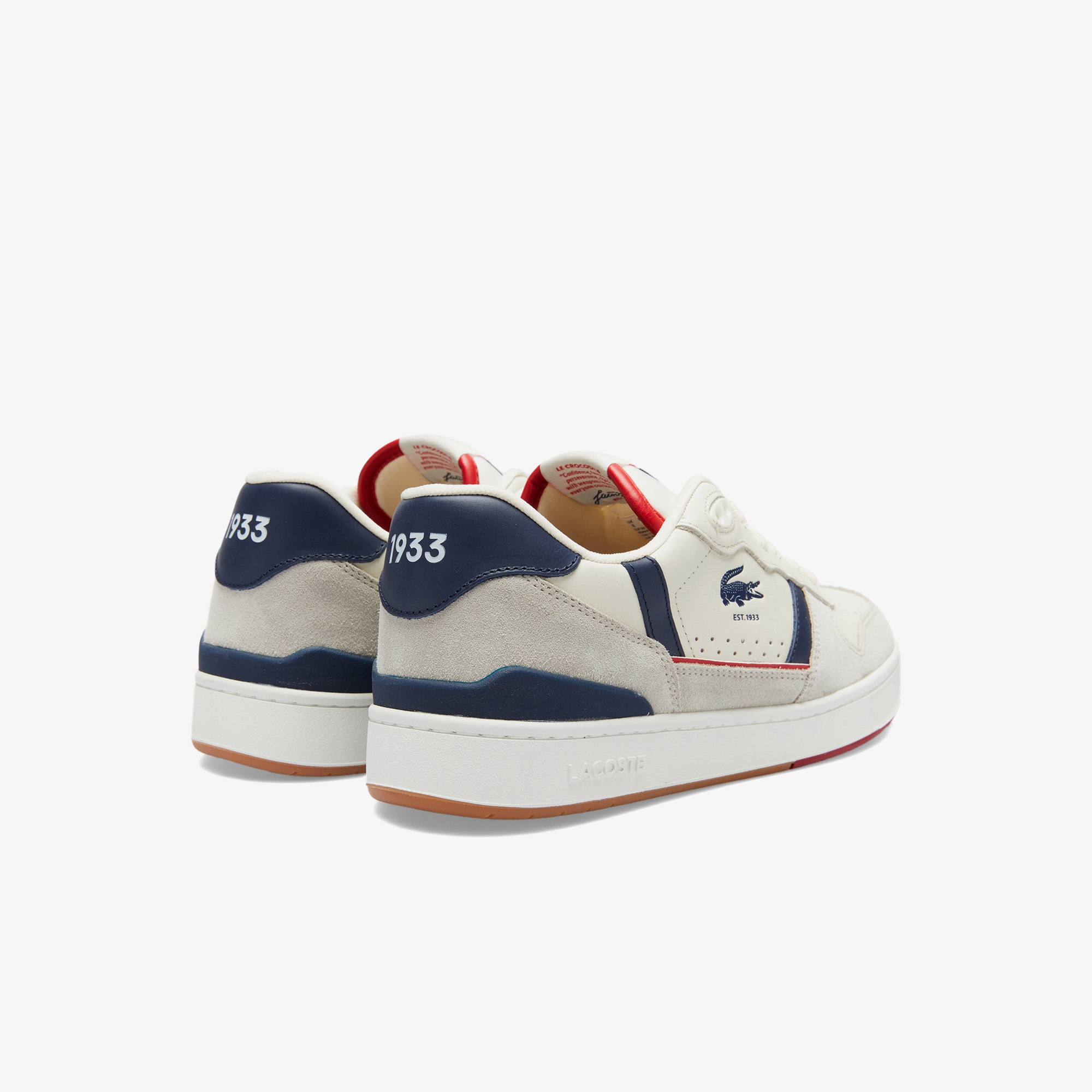 Lacoste T-Clip Set Erkek Bej Sneaker
