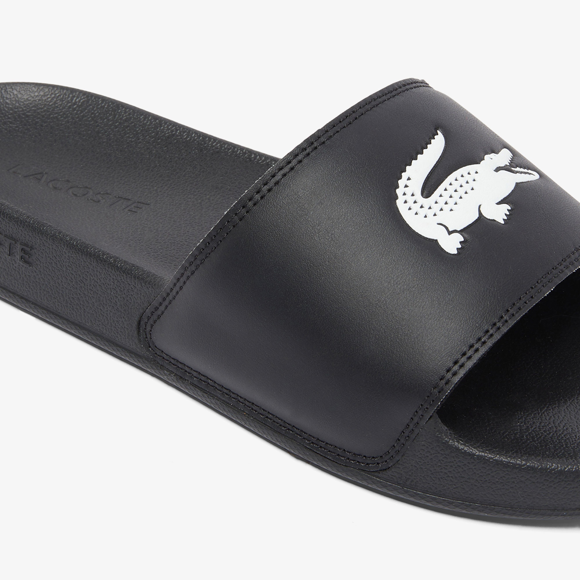 Lacoste Serve Slide Erkek Siyah Terlik