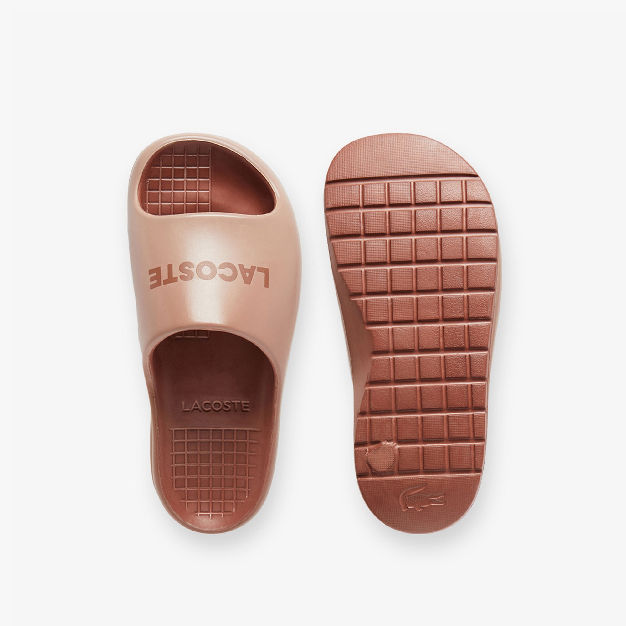 Lacoste Croco 2.0 Evo Kadın Pembe Terlik