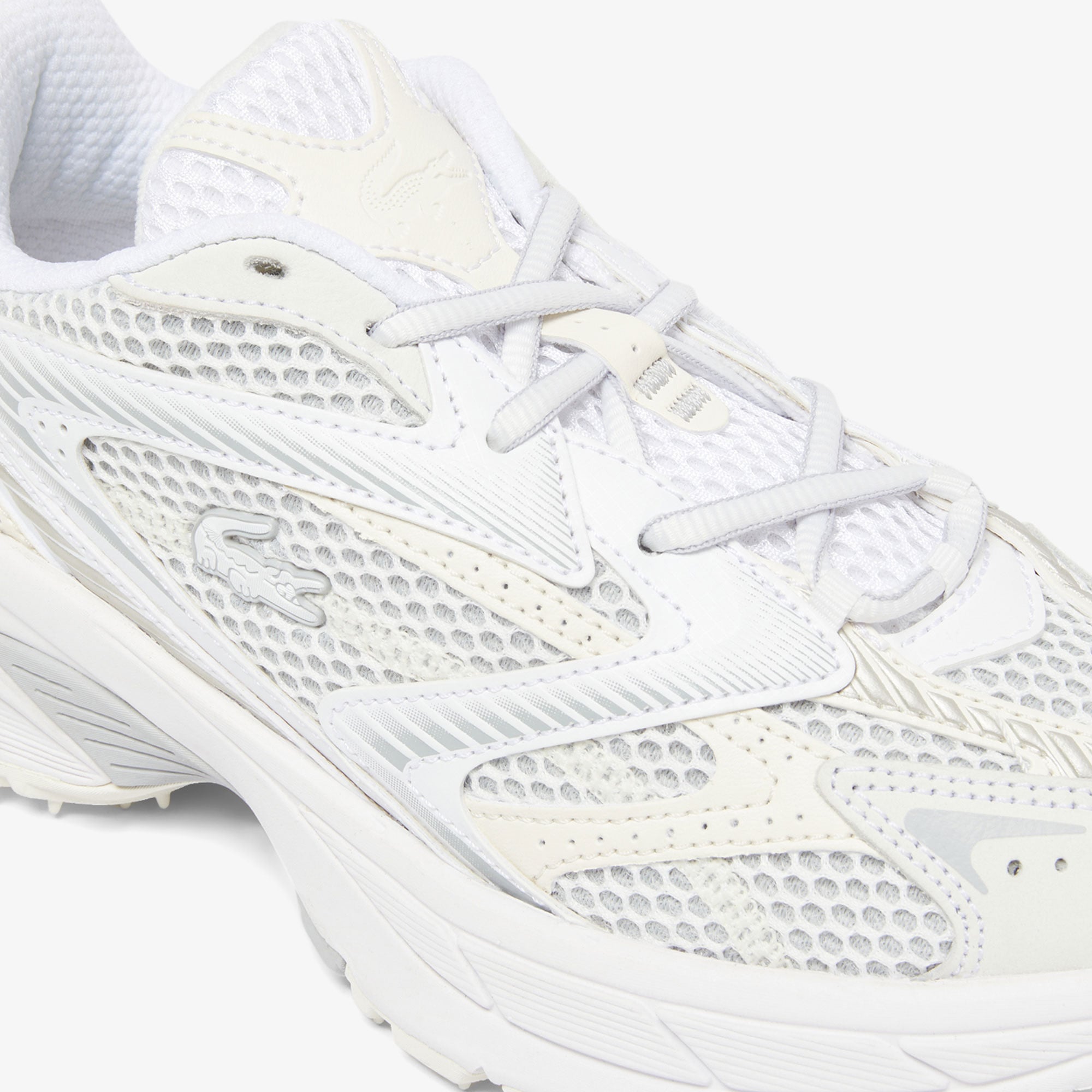 Lacoste L003 Neo Shot Kadın Beyaz Sneaker görsel 7