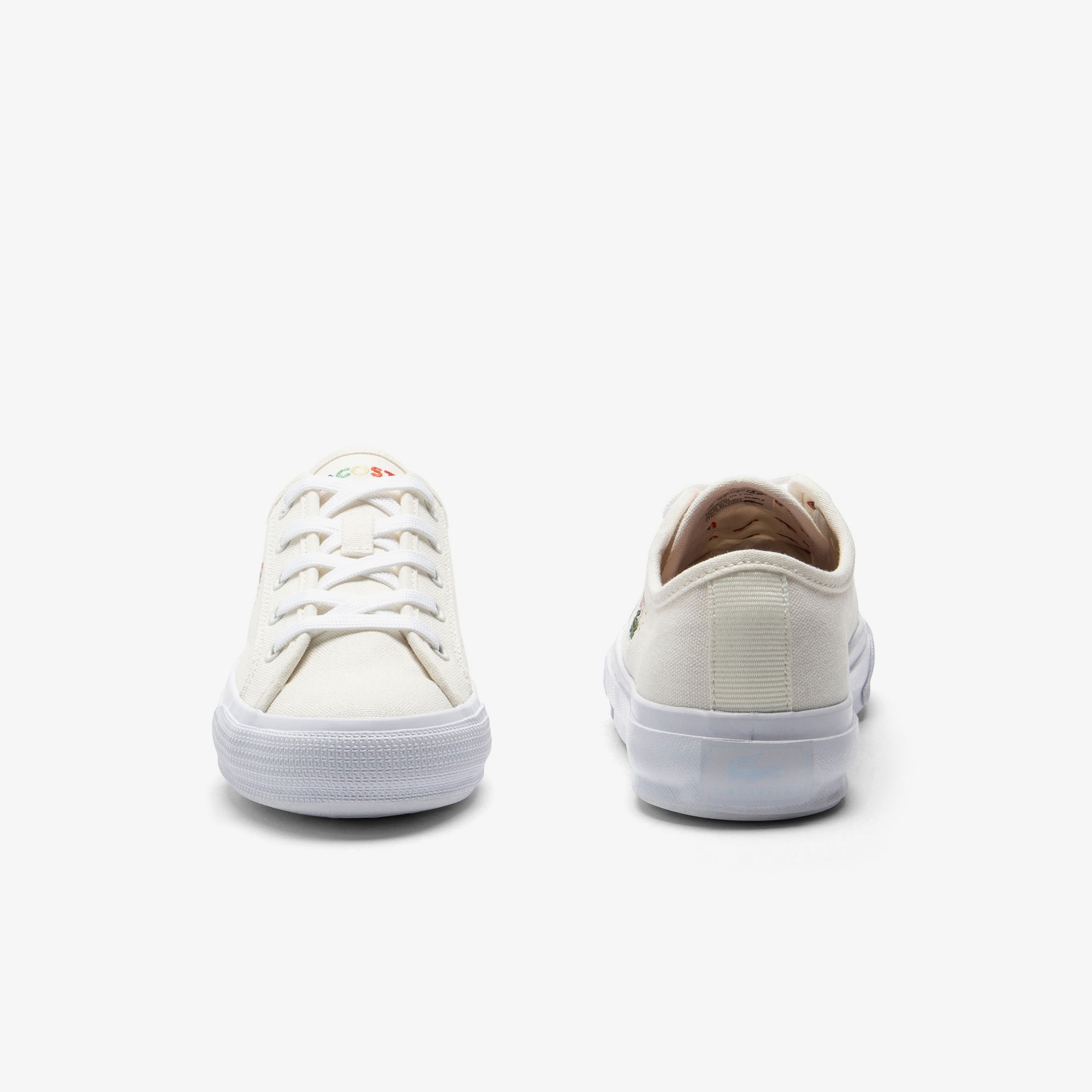 Lacoste Backcourt Çocuk Krem Sneaker