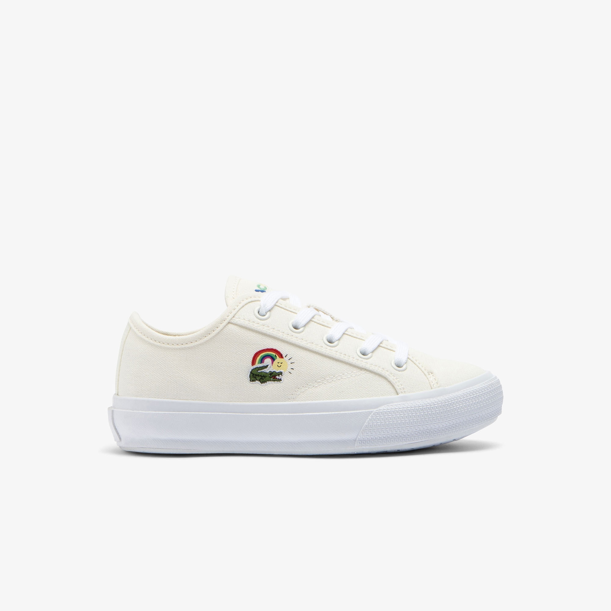 Lacoste Backcourt Çocuk Krem Sneaker