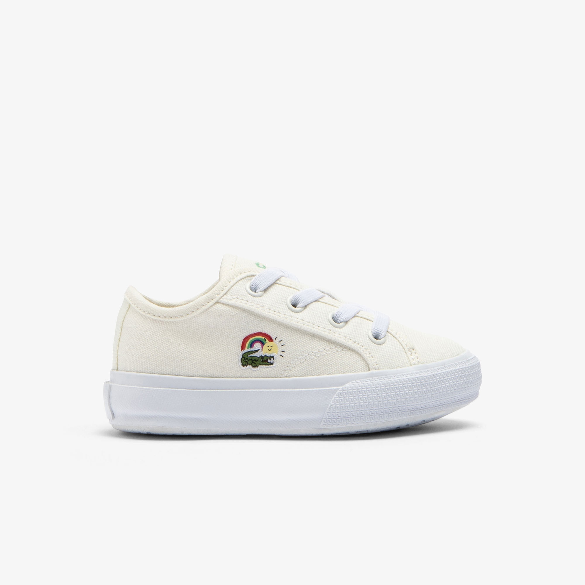 Lacoste Backcourt Çocuk Krem Sneaker