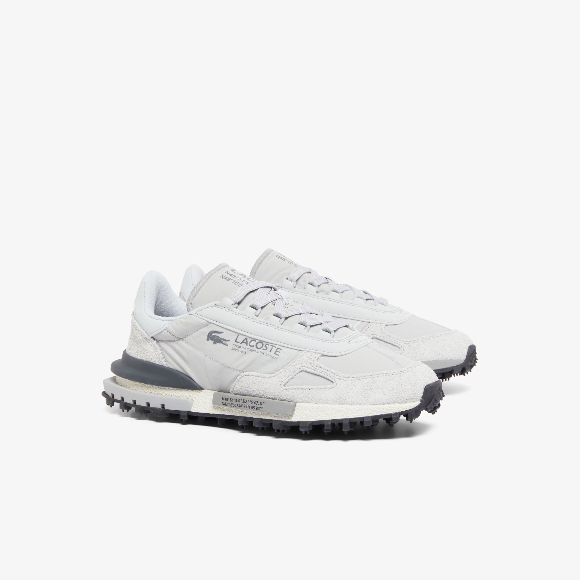 Lacoste Elite Active Erkek Açık Gri Sneaker