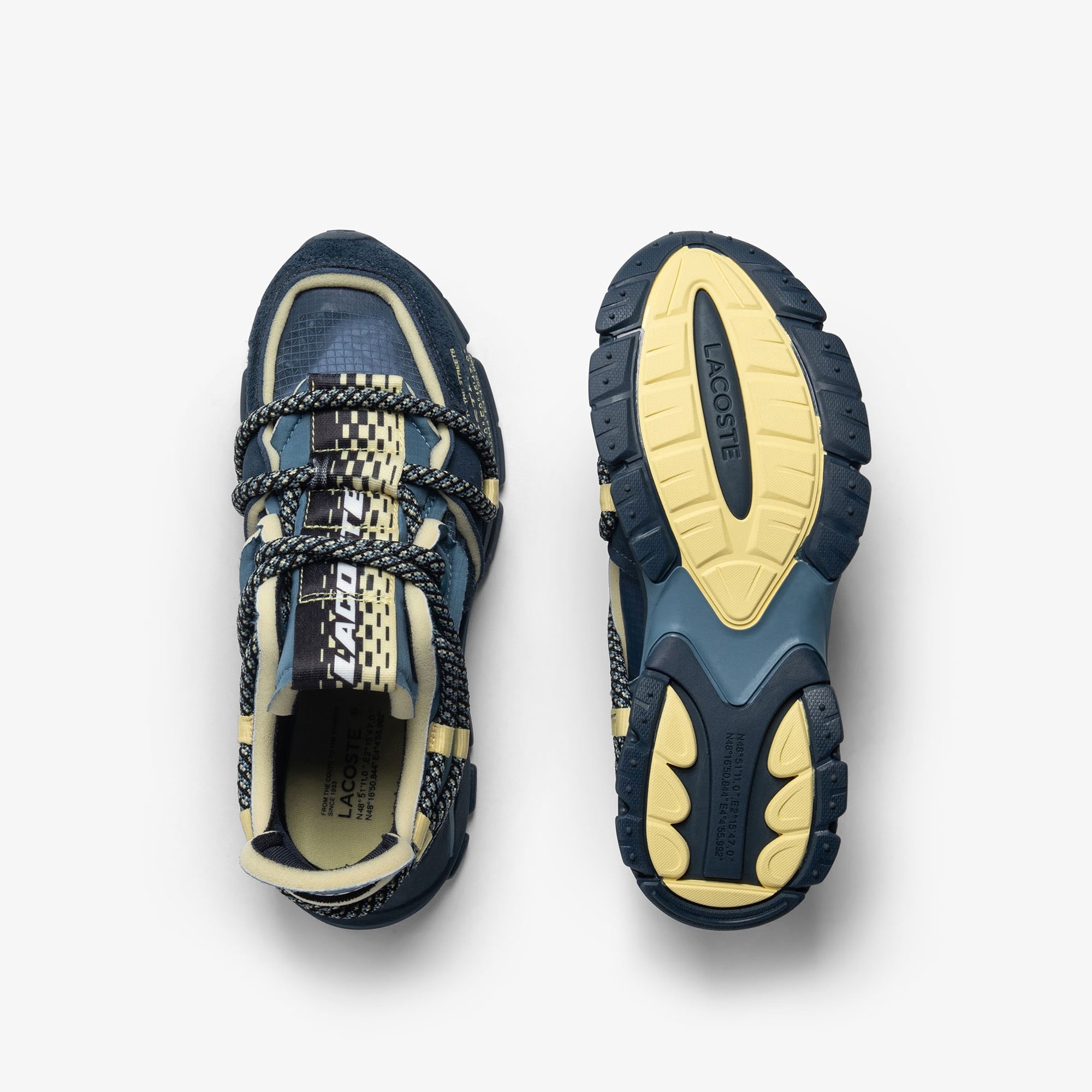 Lacoste L003 Active Runway Erkek Gri Sneaker