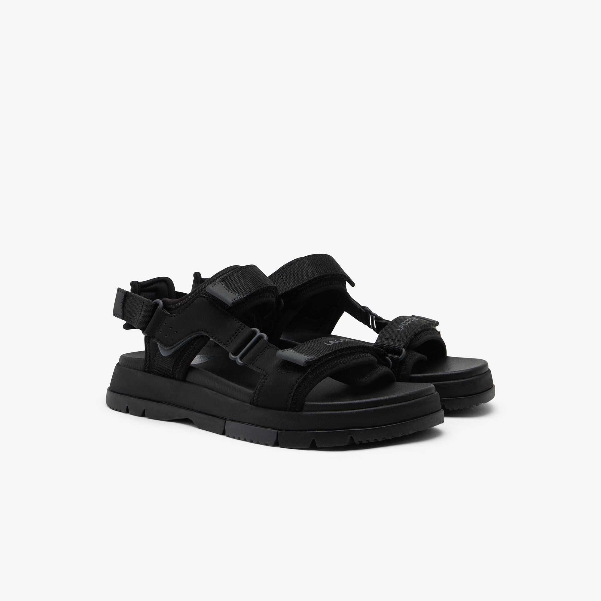 Lacoste Suruga Premium Erkek Siyah Sandalet