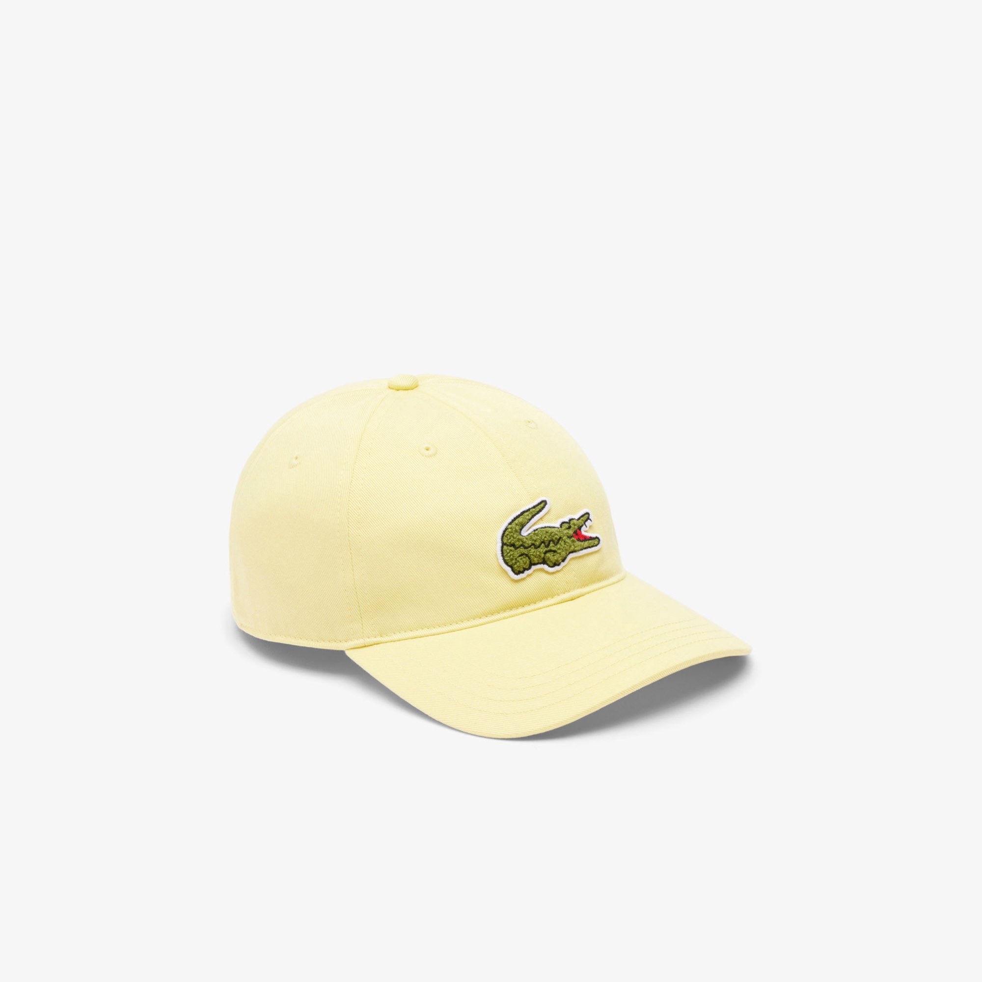 Lacoste Unisex Baskılı Sarı Şapka