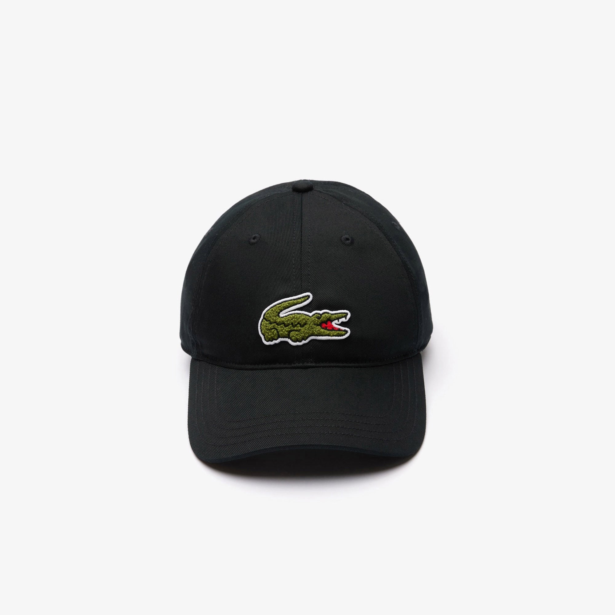 Lacoste Unisex Baskılı Siyah Şapka