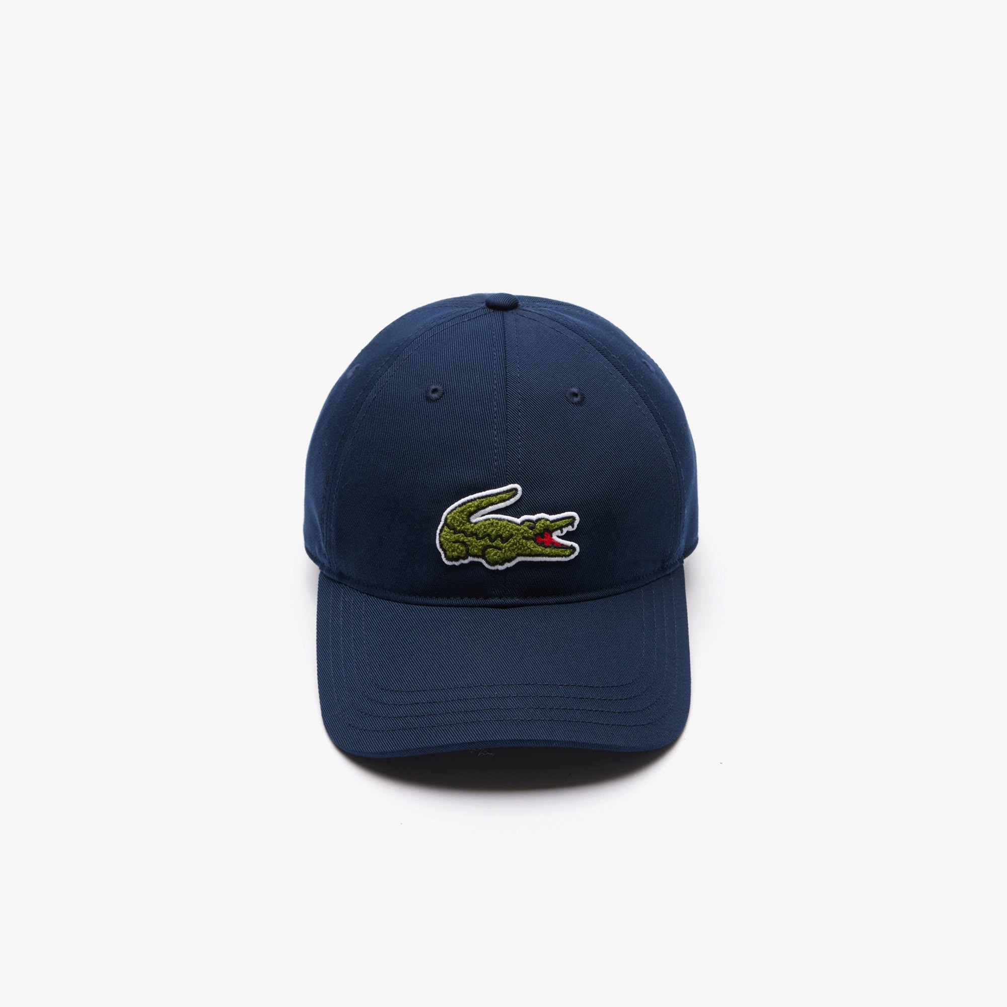 Lacoste Unisex Baskılı Lacivert Şapka