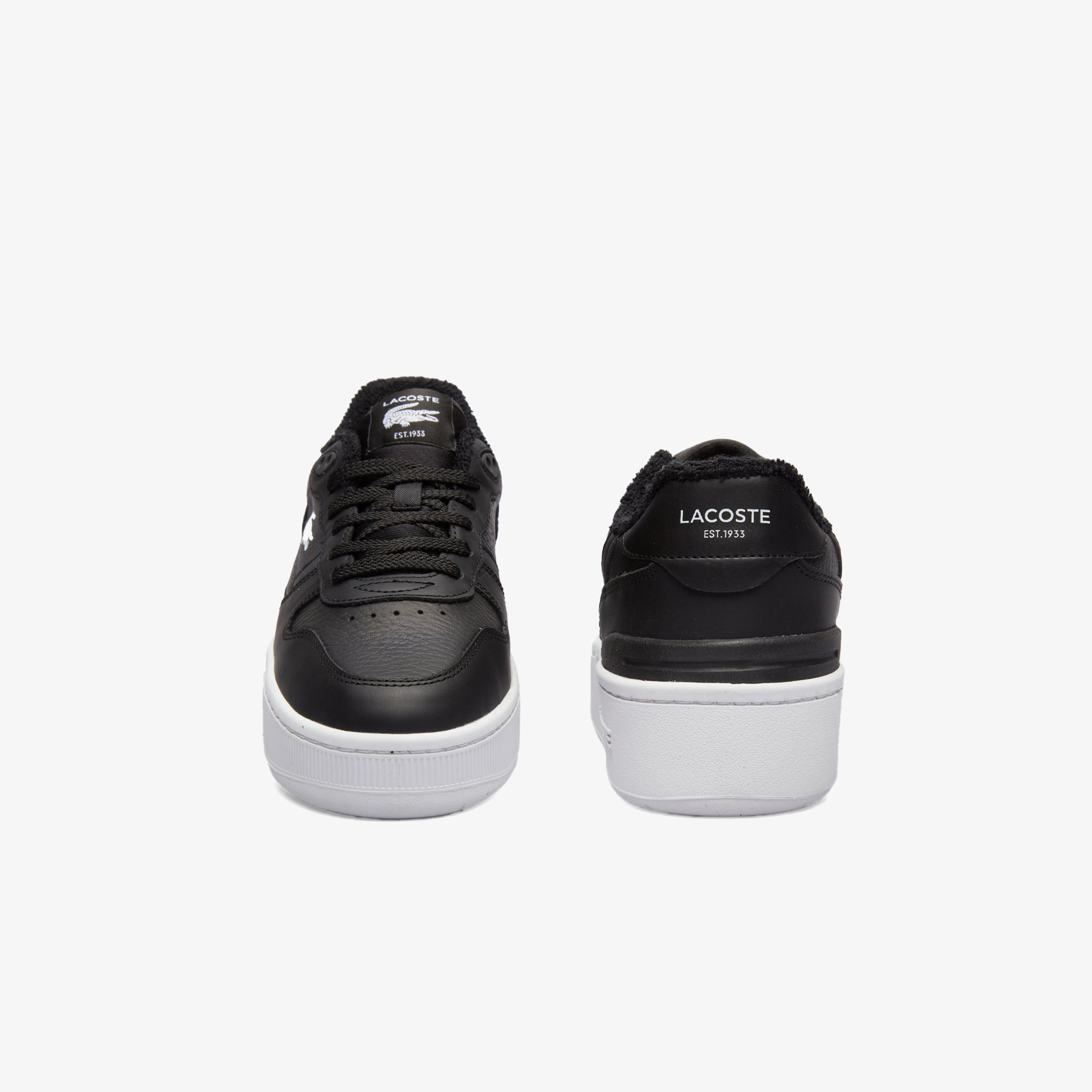 T-Clip Platform Kadın Siyah Sneaker