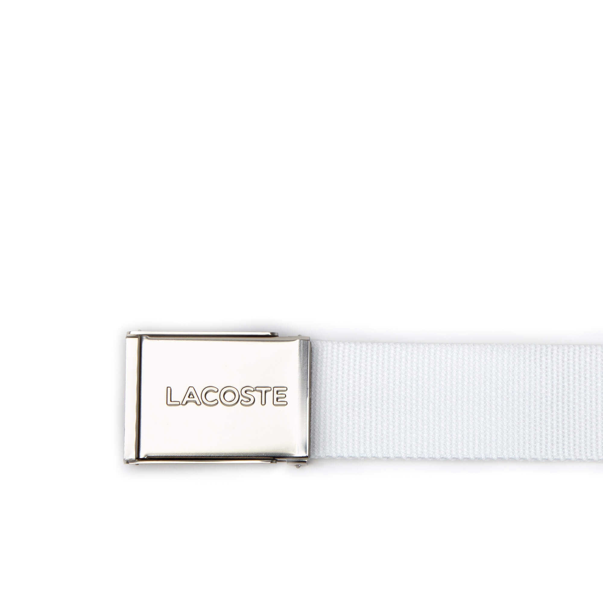 Lacoste L.12.12 Erkek Beyaz Kemer