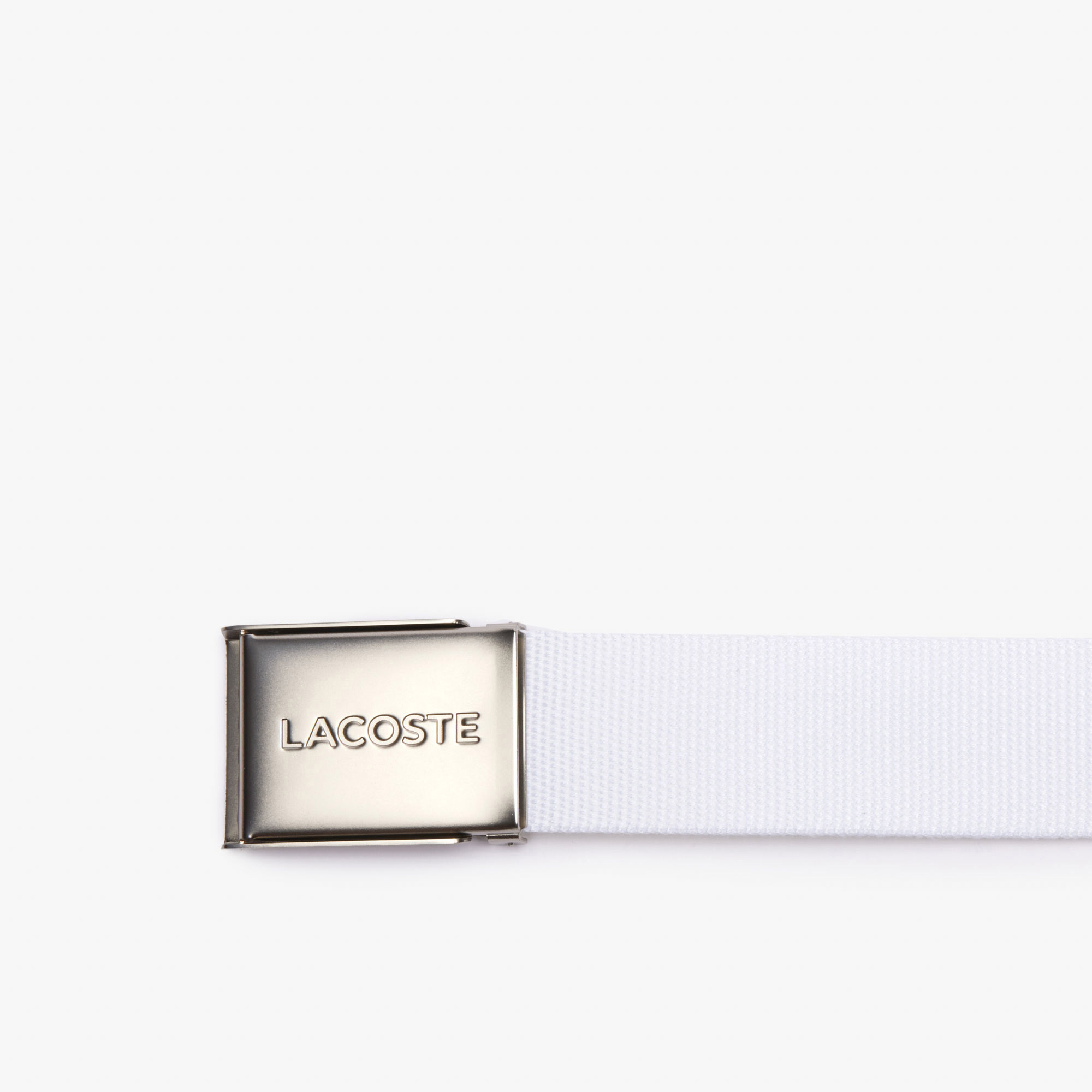 Lacoste L.12.12 Erkek Beyaz Kemer görsel 5