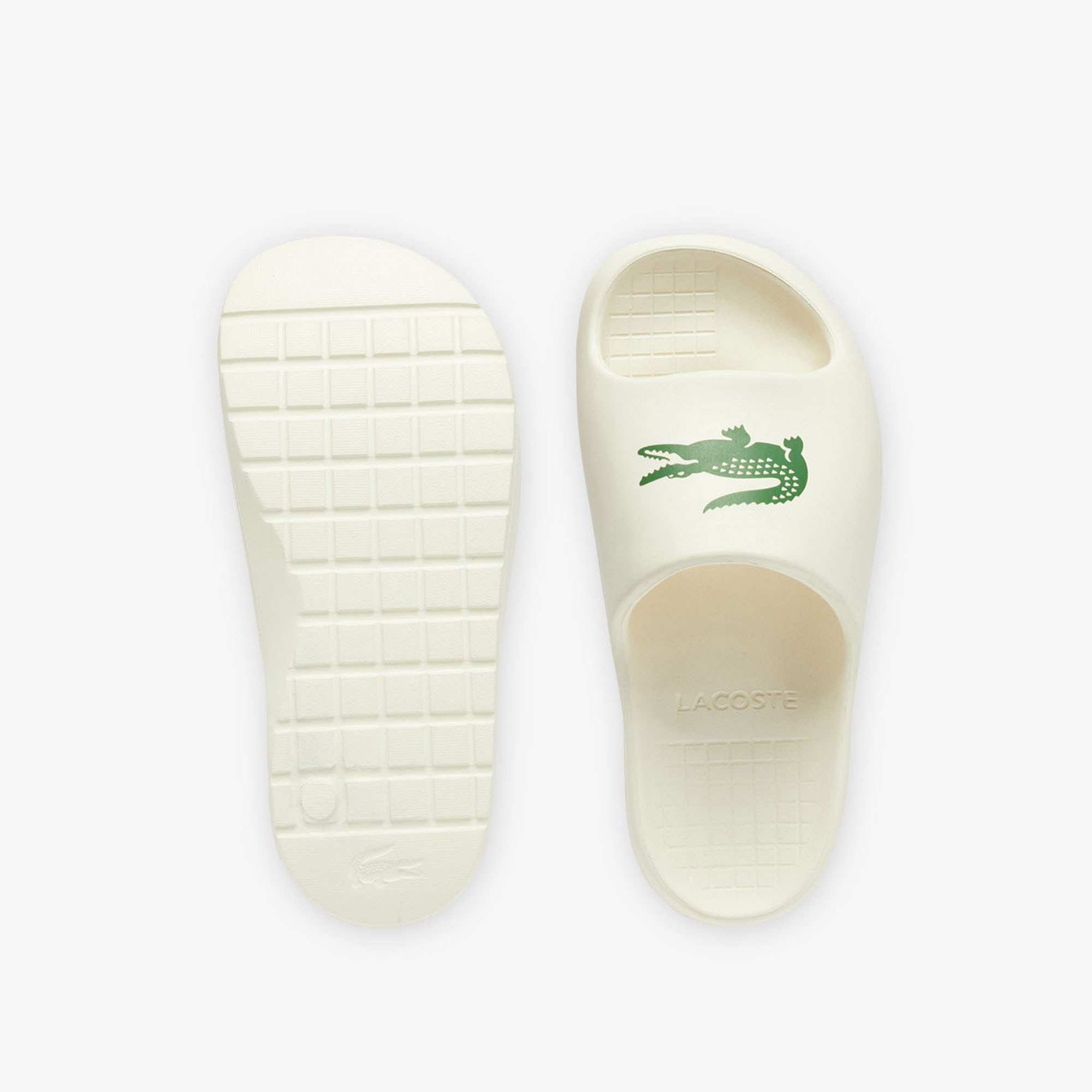 Lacoste Beyaz Lacoste Serve Slide 2.0 Kadın Terlik