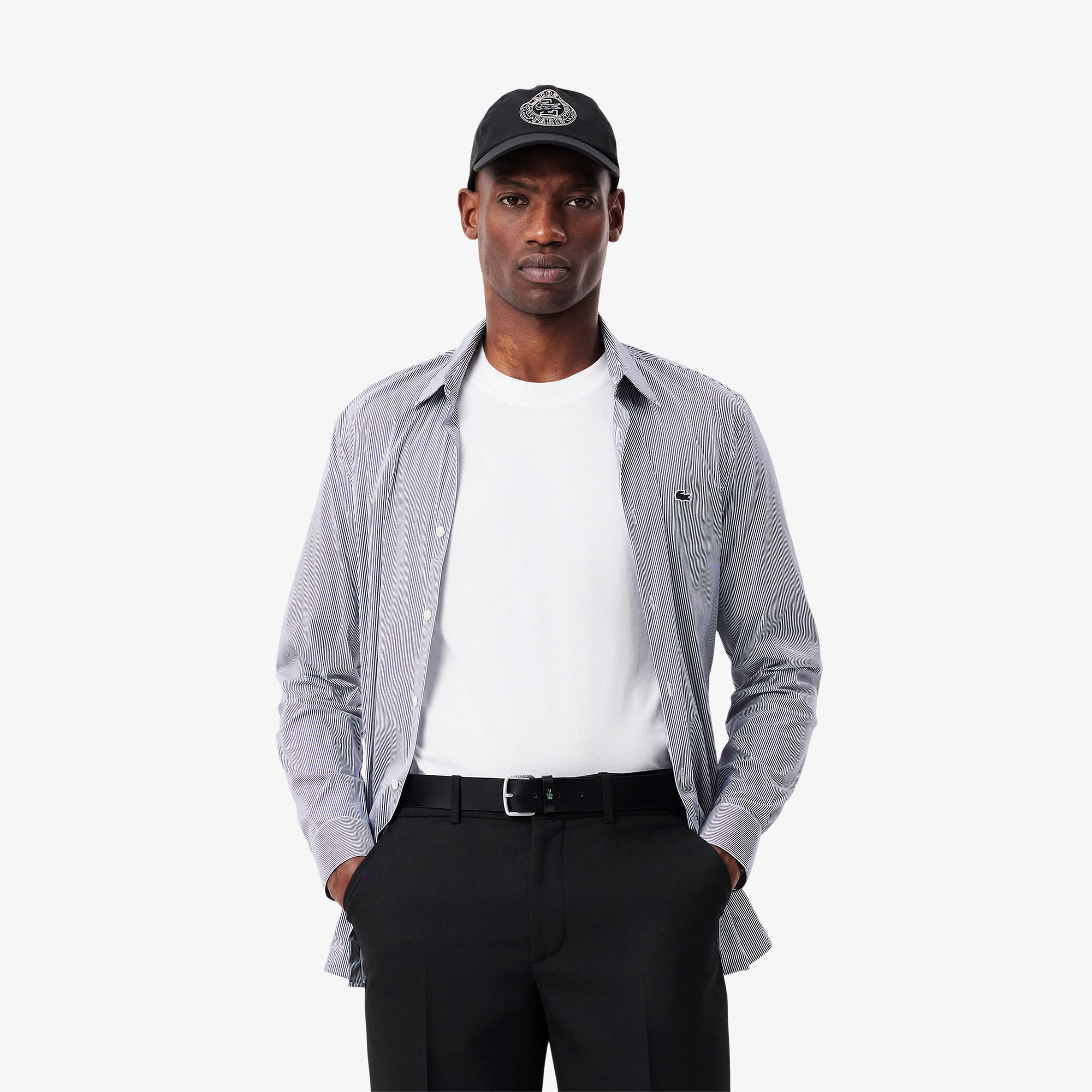 Lacoste Erkek Deri Siyah Kemer görsel 5