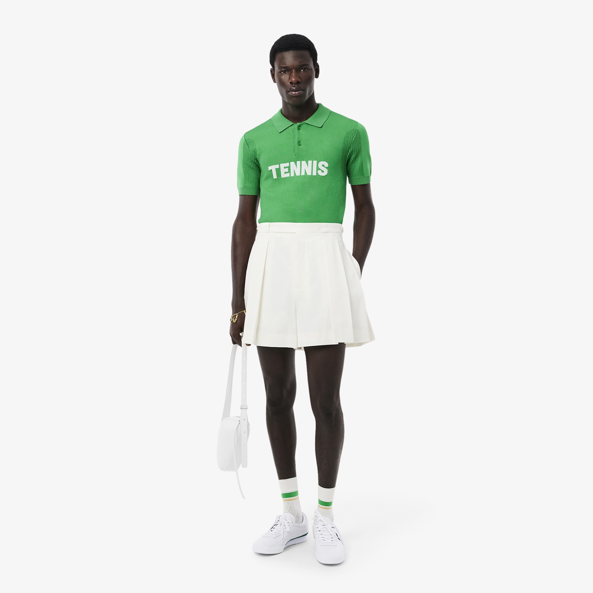 Lacoste SS25 RUNWAY Aura Erkek Beyaz Sneaker