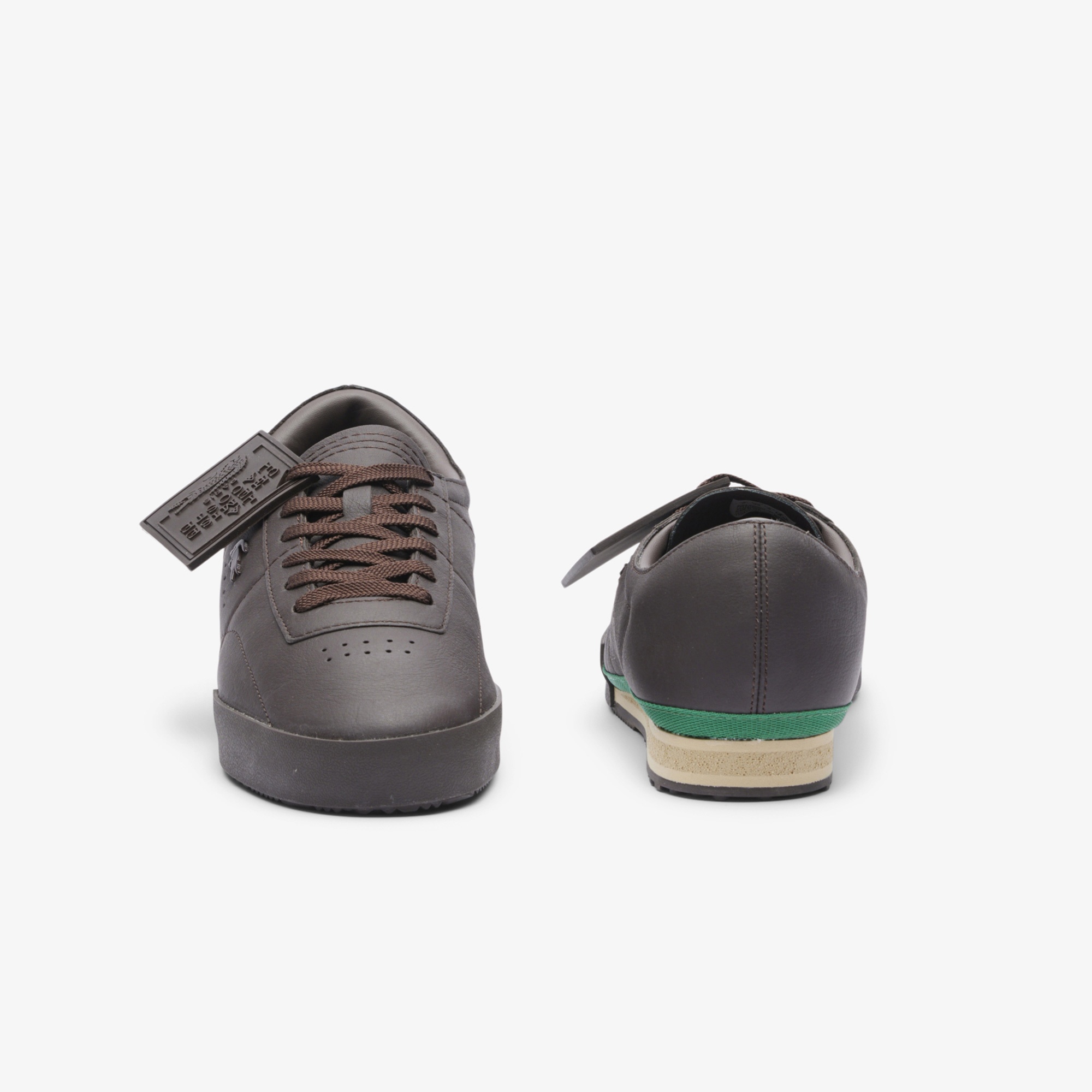 Lacoste SS25 RUNWAY Aura Erkek Kahverengi Sneaker