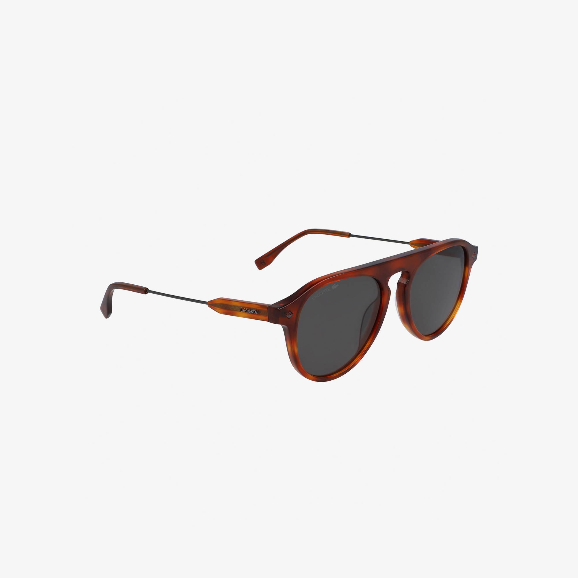 Lacoste Unisex Kahverengi Güneş Gözlüğü görsel 3
