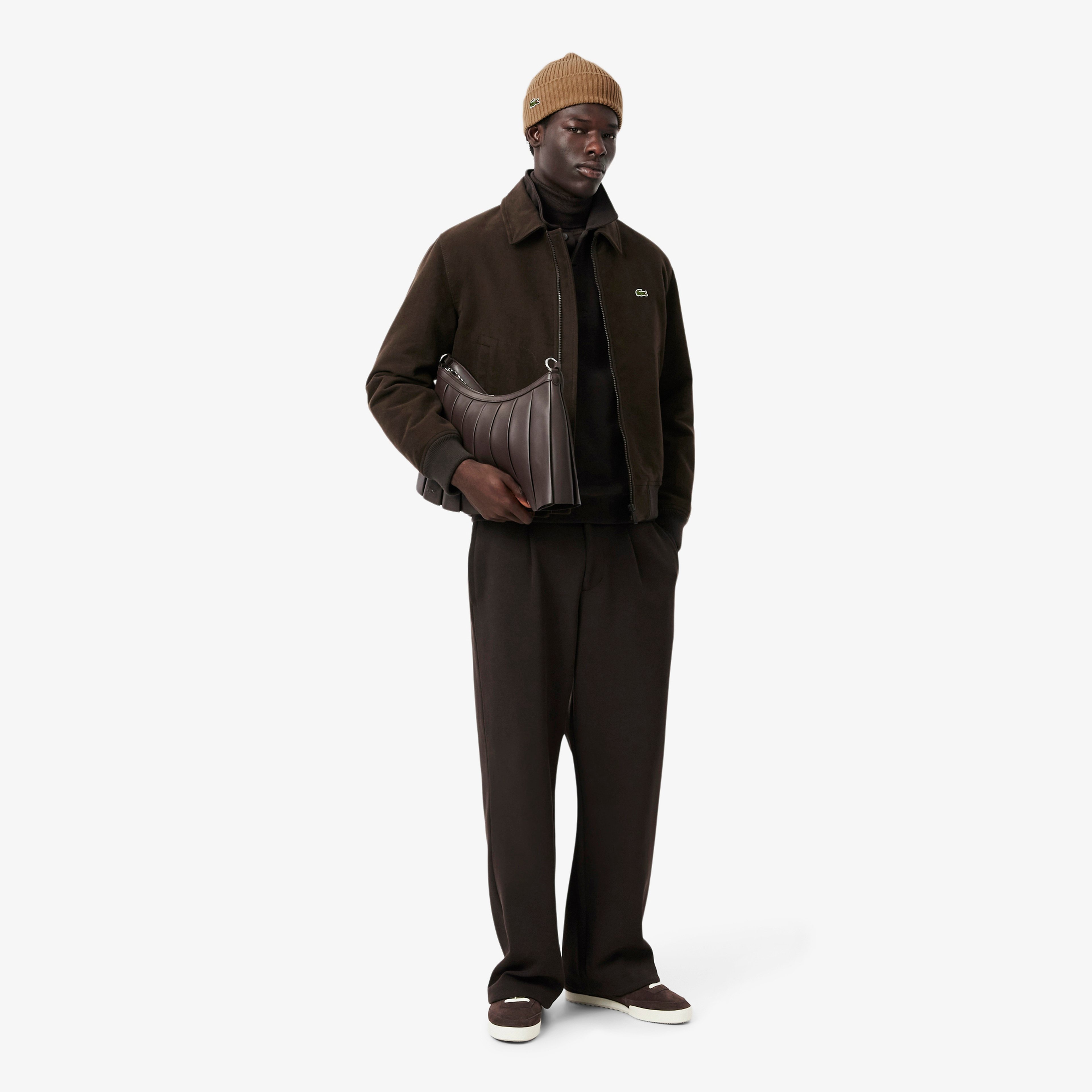 Unisex Yün Açık Kahverengi Bere