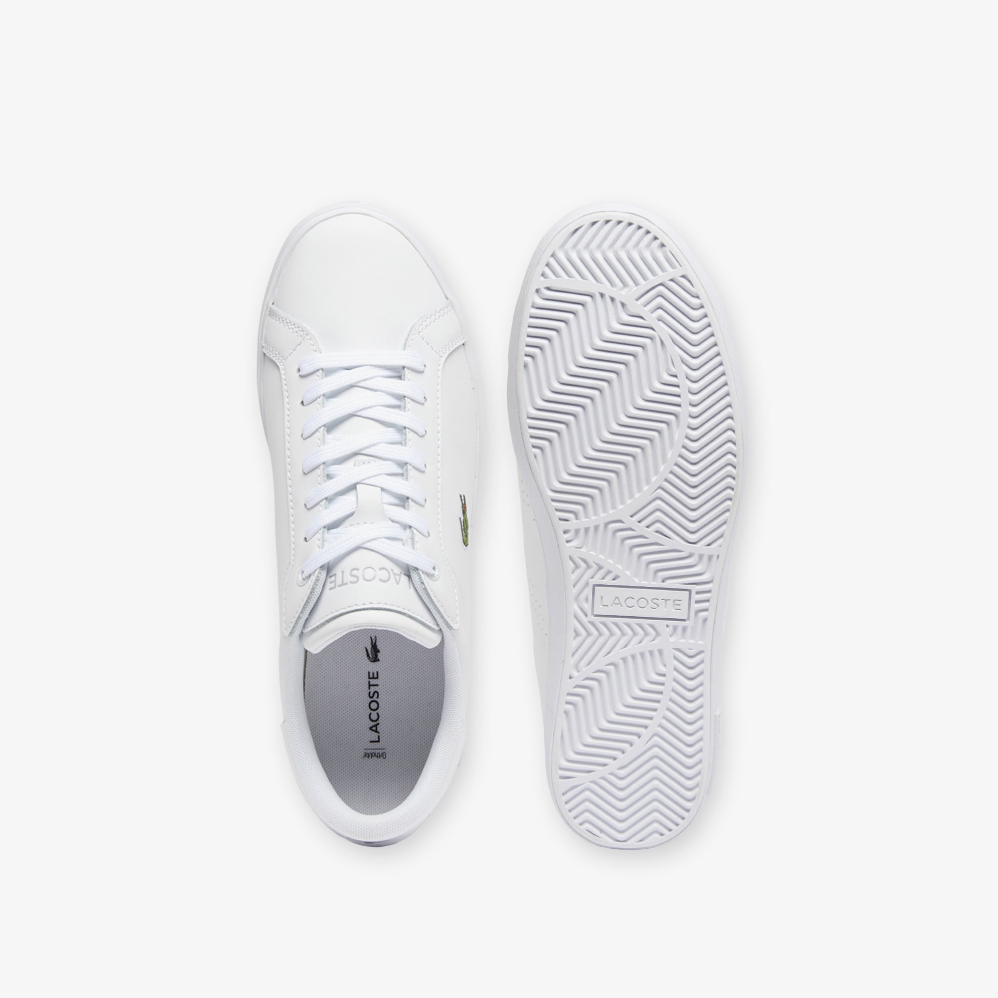 Lacoste Powercourt Erkek Beyaz Sneaker görsel 4