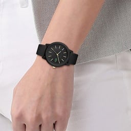 Lacoste L.12.12 Kadın Siyah Saat Siyah