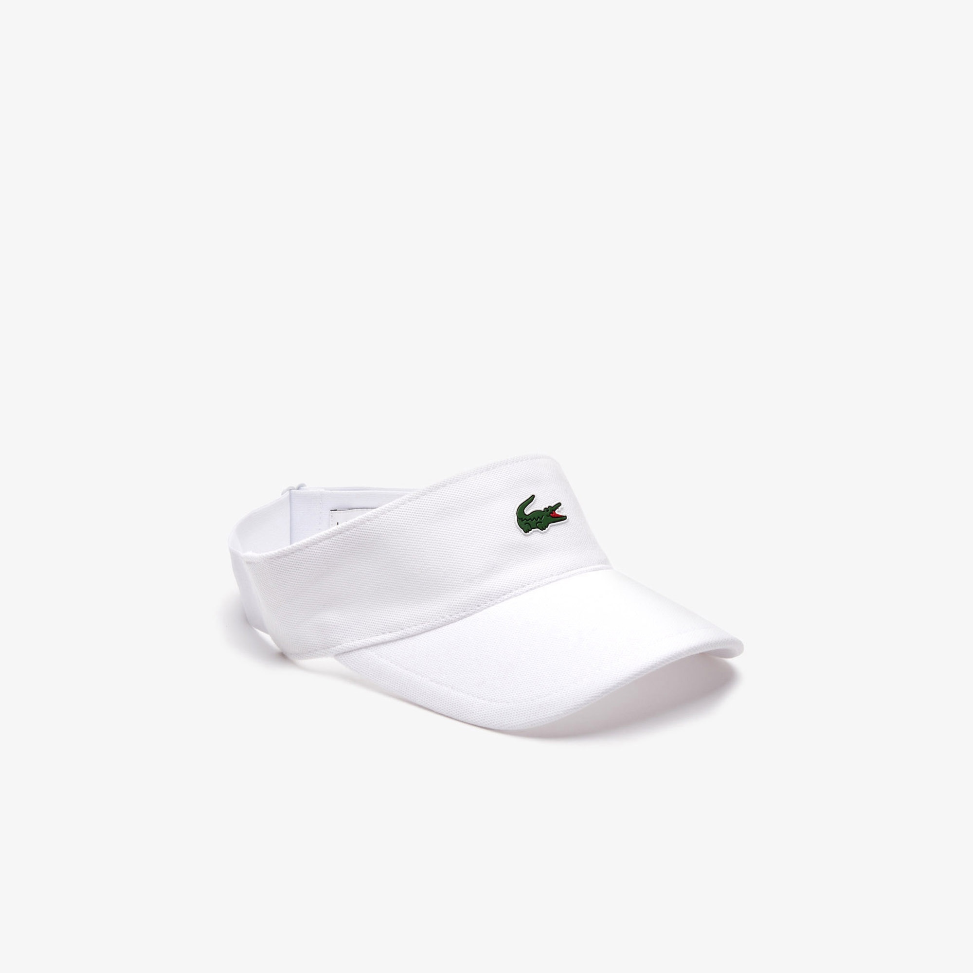 Lacoste Unisex Baskılı Beyaz Şapka