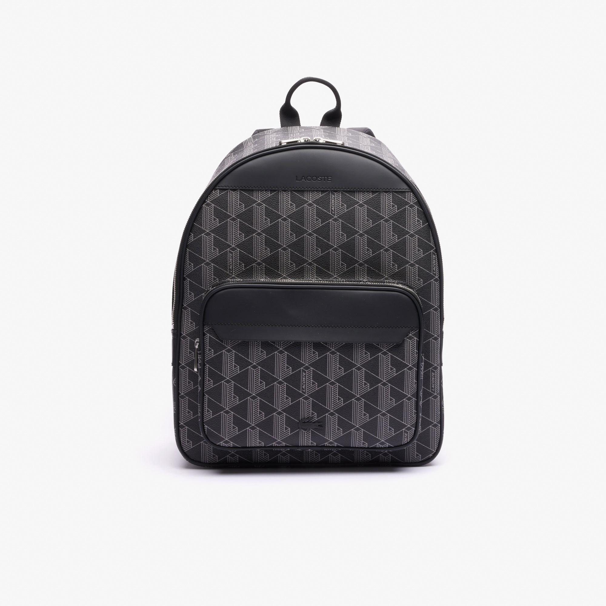Lacoste The Blend Erkek Monogram Siyah Sırt Çantası
