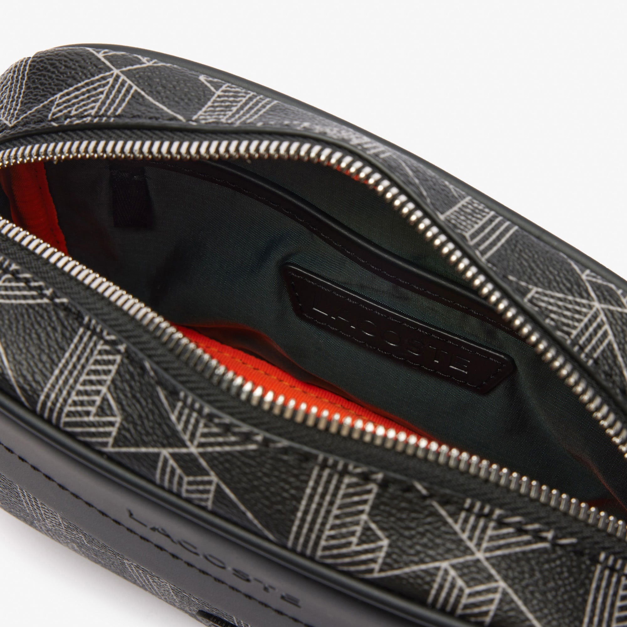 The Blend Erkek Monogram Siyah Postacı Çantası