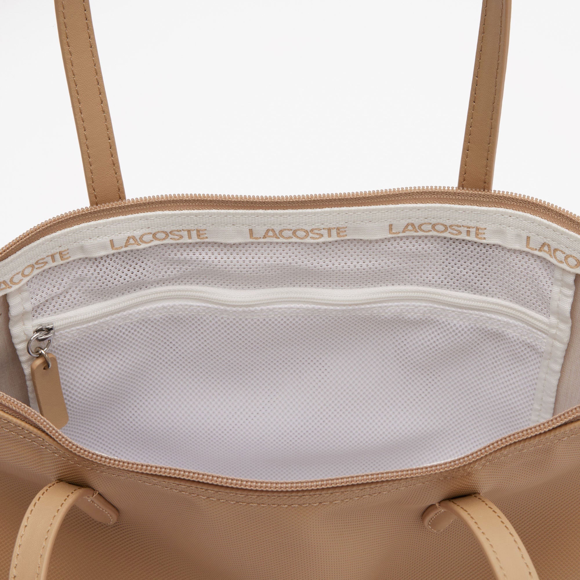 Small L.12.12 Kadın Bej Omuz Çantası