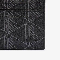 The Blend Erkek Monogram Siyah Kartlık Siyah