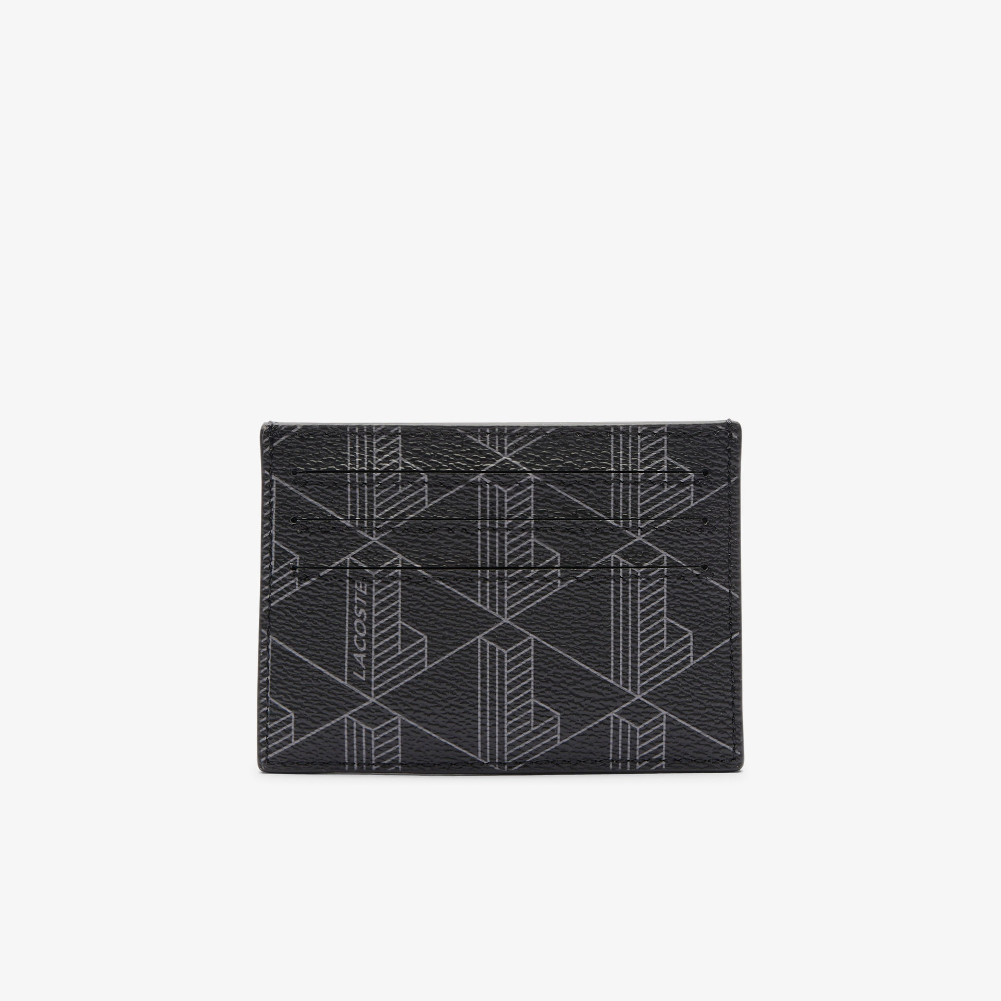 The Blend Erkek Monogram Siyah Kartlık