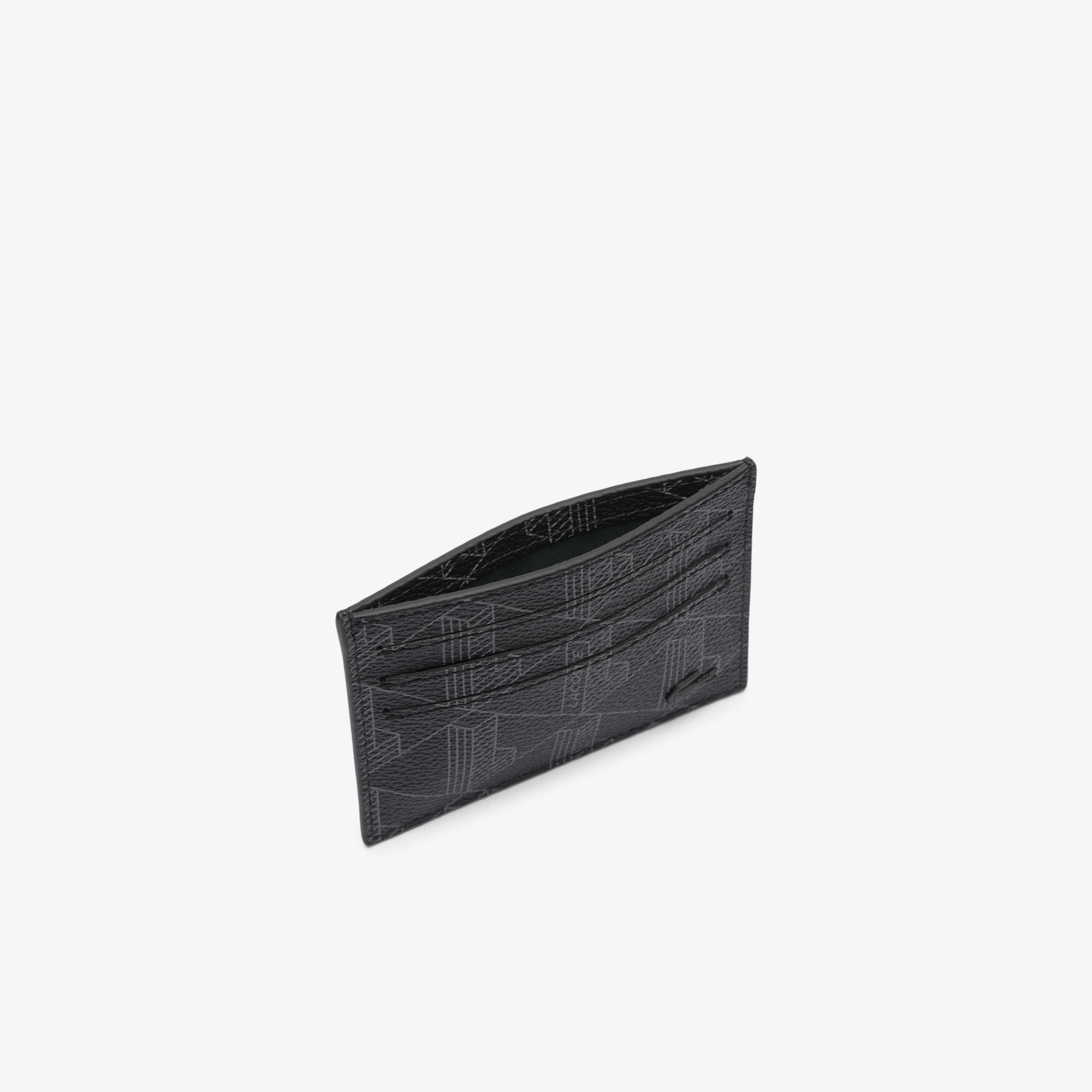Lacoste The Blend Erkek Monogram Siyah Kartlık görsel 4