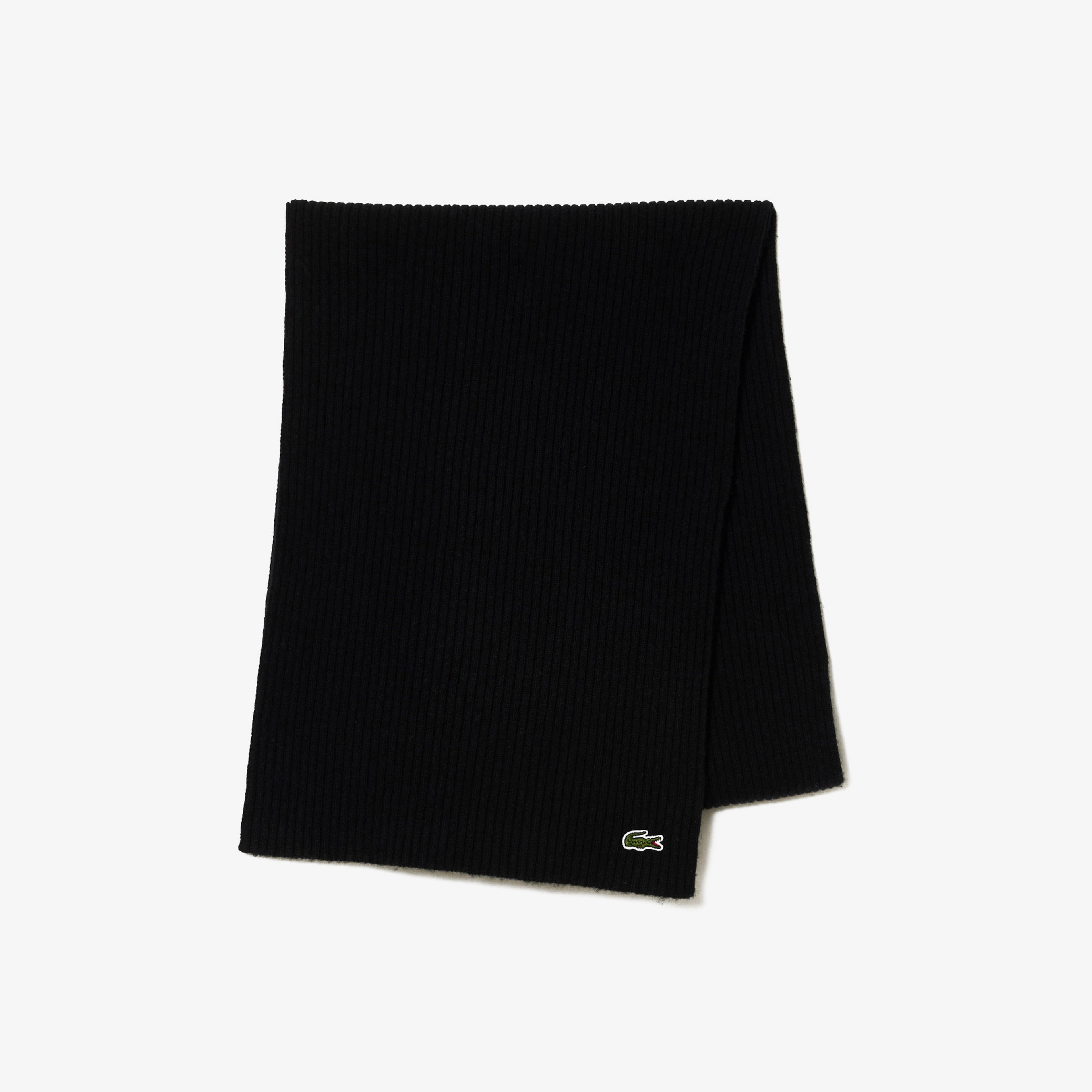 Unisex Yün Siyah Atkı