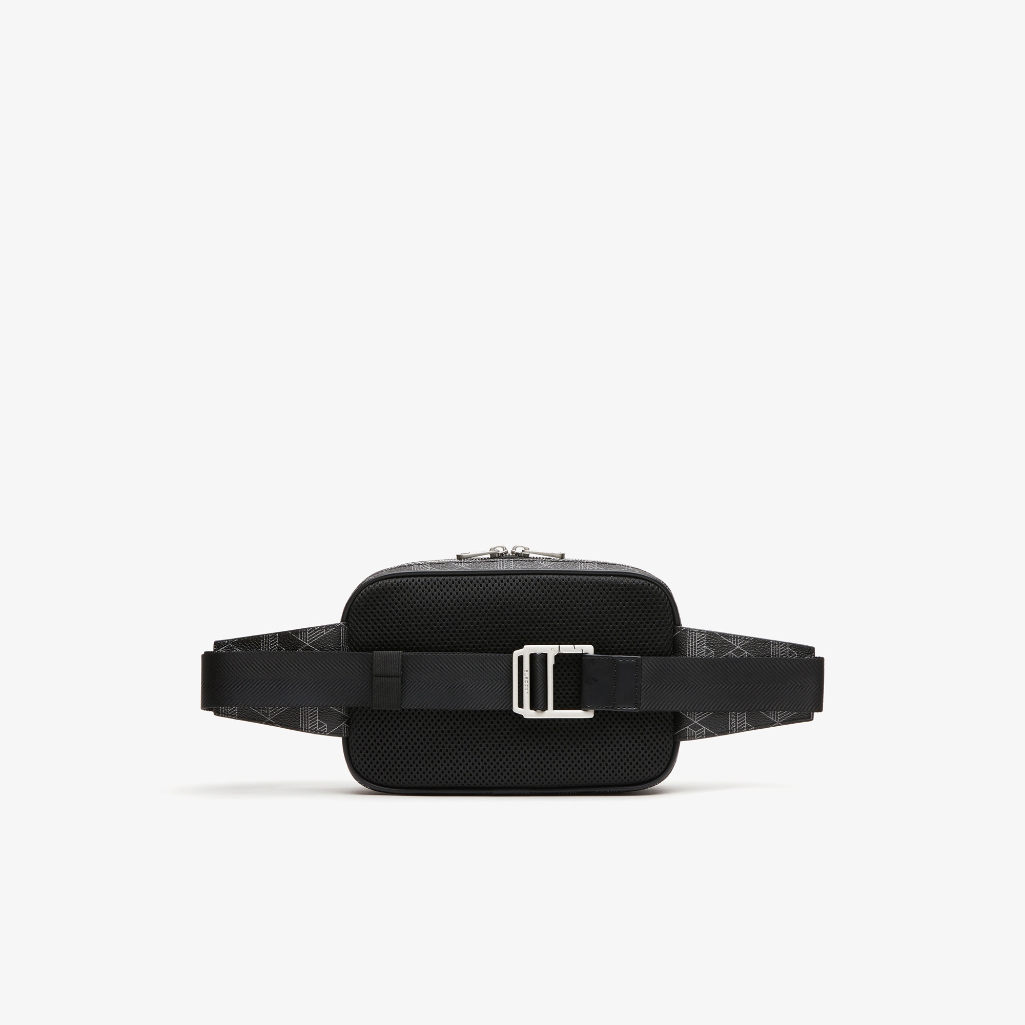 Lacoste The Blend Erkek Monogram Siyah Bel Çantası